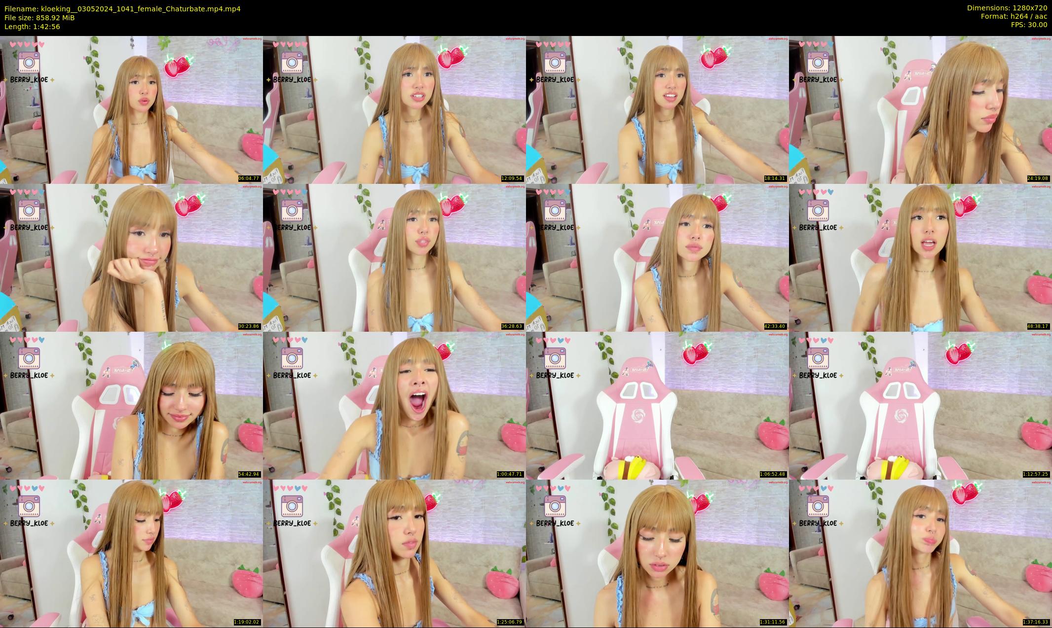 kloeking_ — 103 minute Chaturbate female cam show recording, 720p, May 3, 2024
