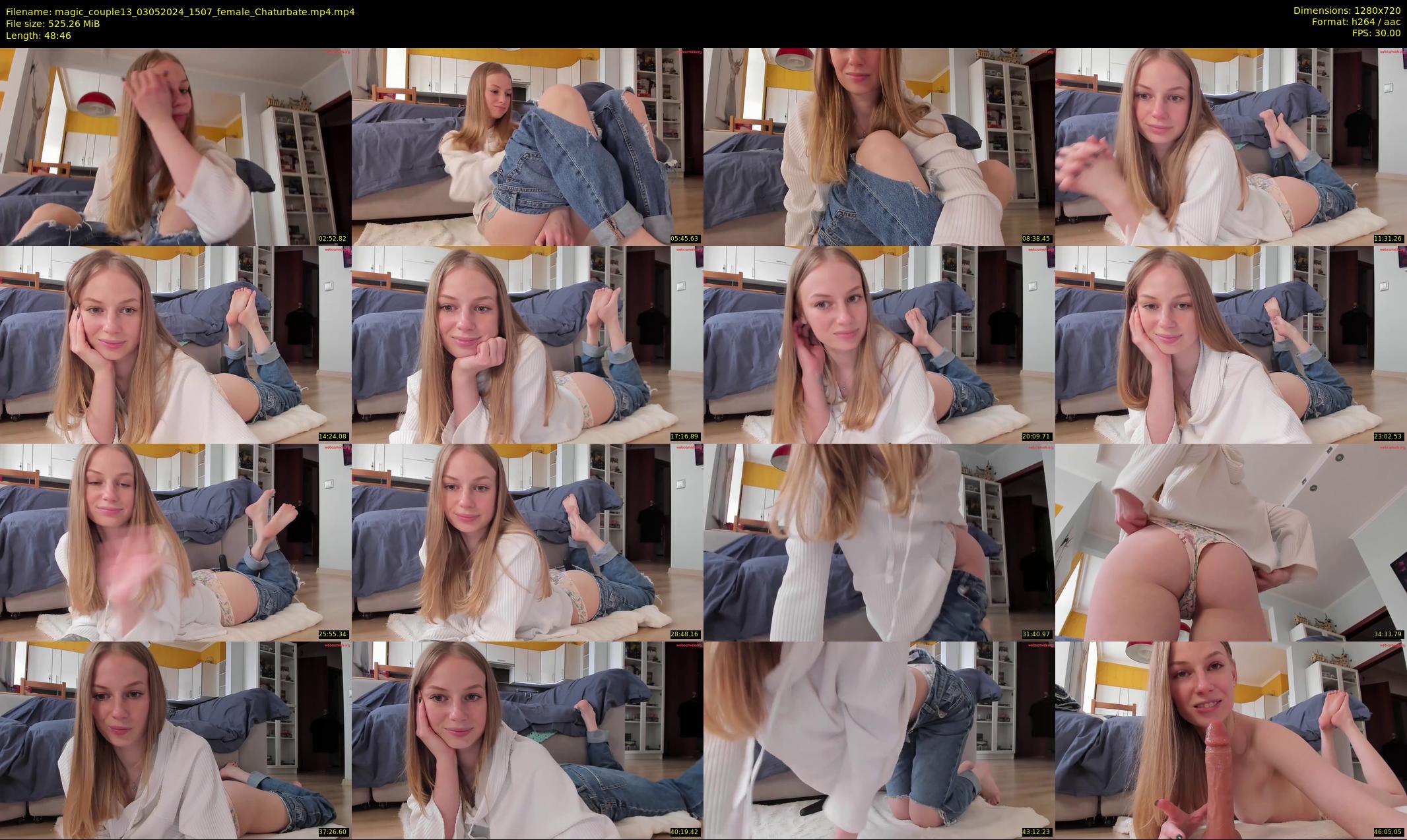 magic_couple13 — 49 minute Chaturbate couple cam show recording, 720p, May 3, 2024