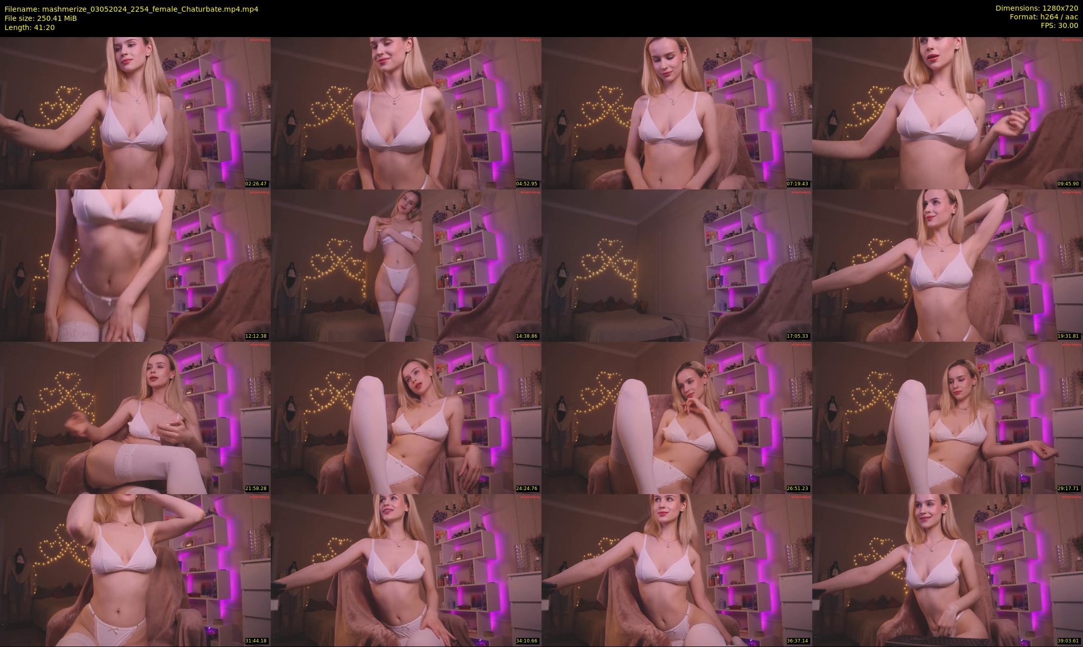 mashmerize — 42 minute Chaturbate female cam show recording, 720p, May 3, 2024