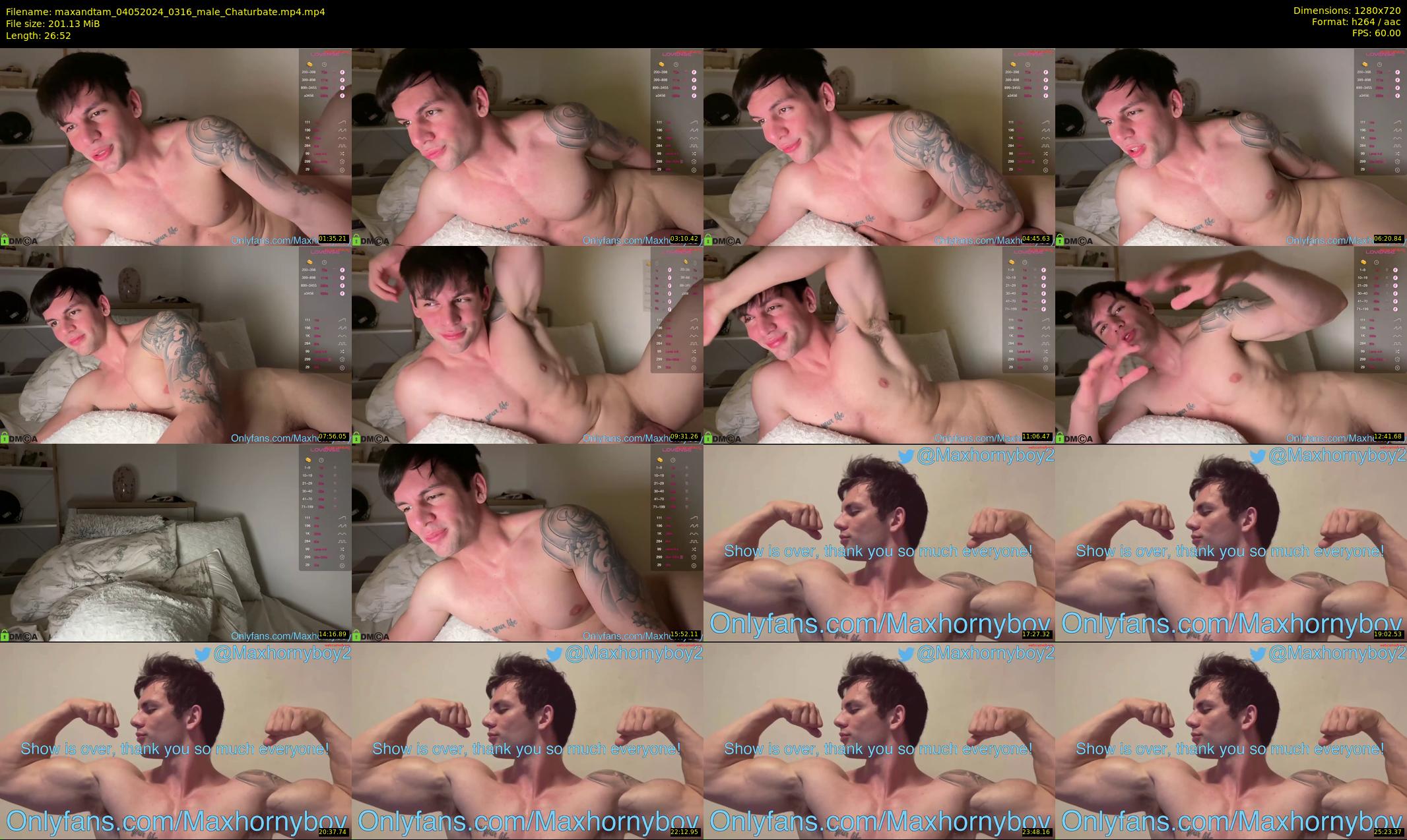 maxandtam — 27 minute Chaturbate couple cam show recording, 720p, May 4, 2024