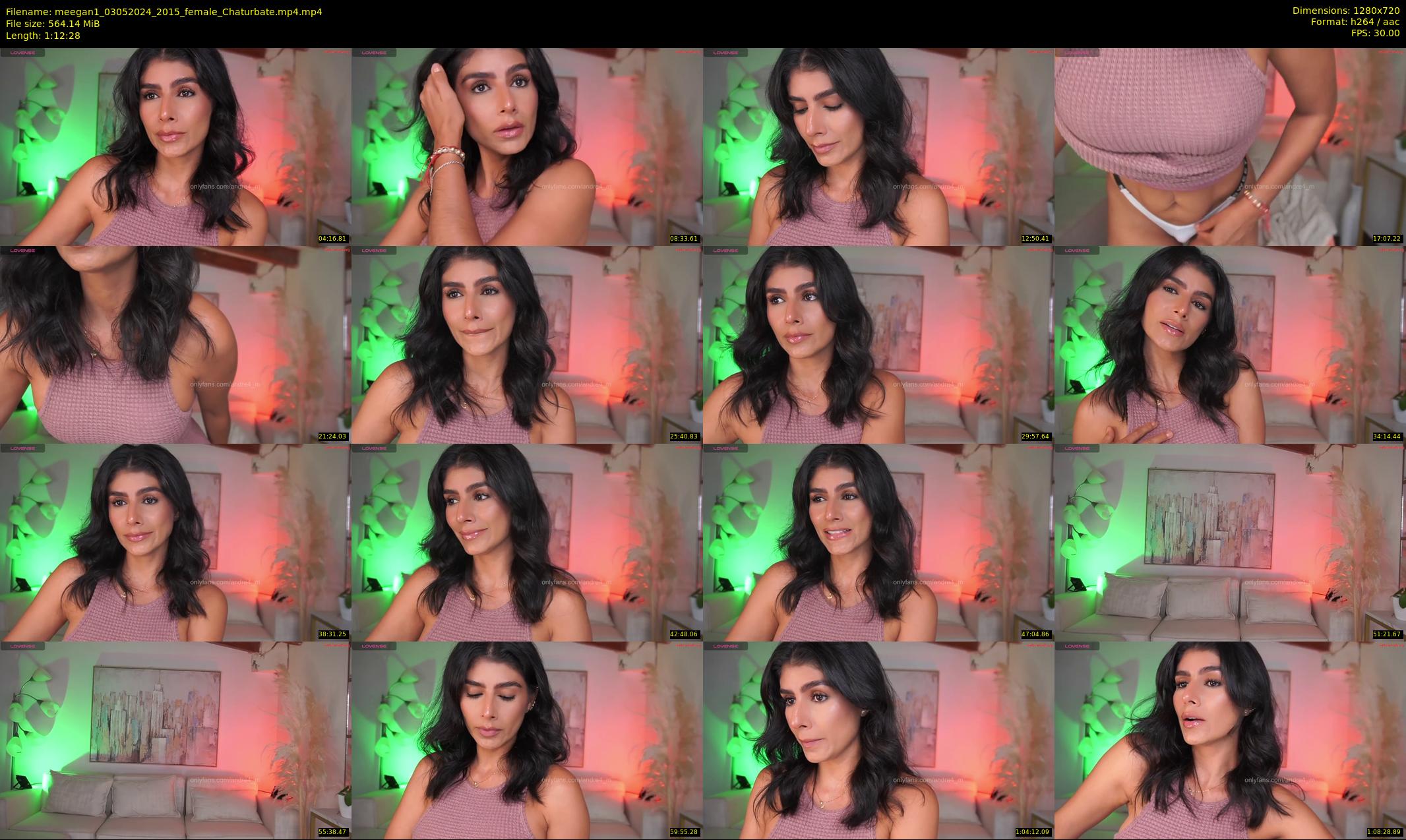 meegan1 — 73 minute Chaturbate female cam show recording, 720p, May 3, 2024