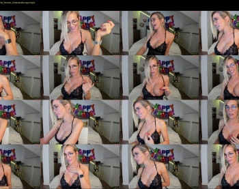 milfblondy — 5 minute Chaturbate female cam show recording, 720p, May 4, 2024