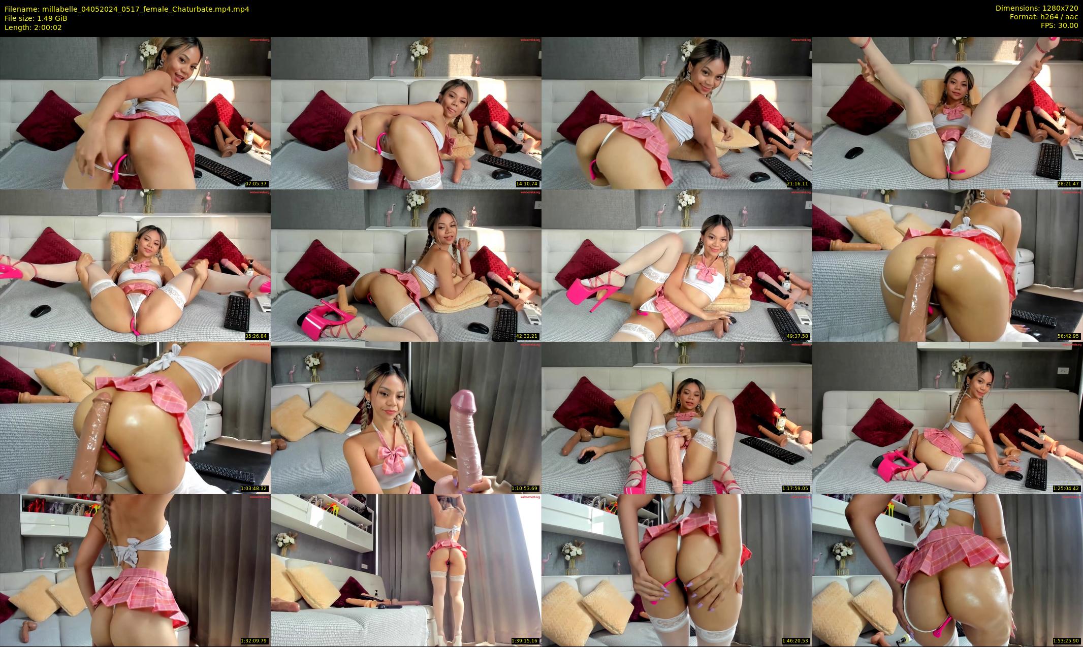 millabelle — 121 minute Chaturbate female cam show recording, 720p, May 4, 2024