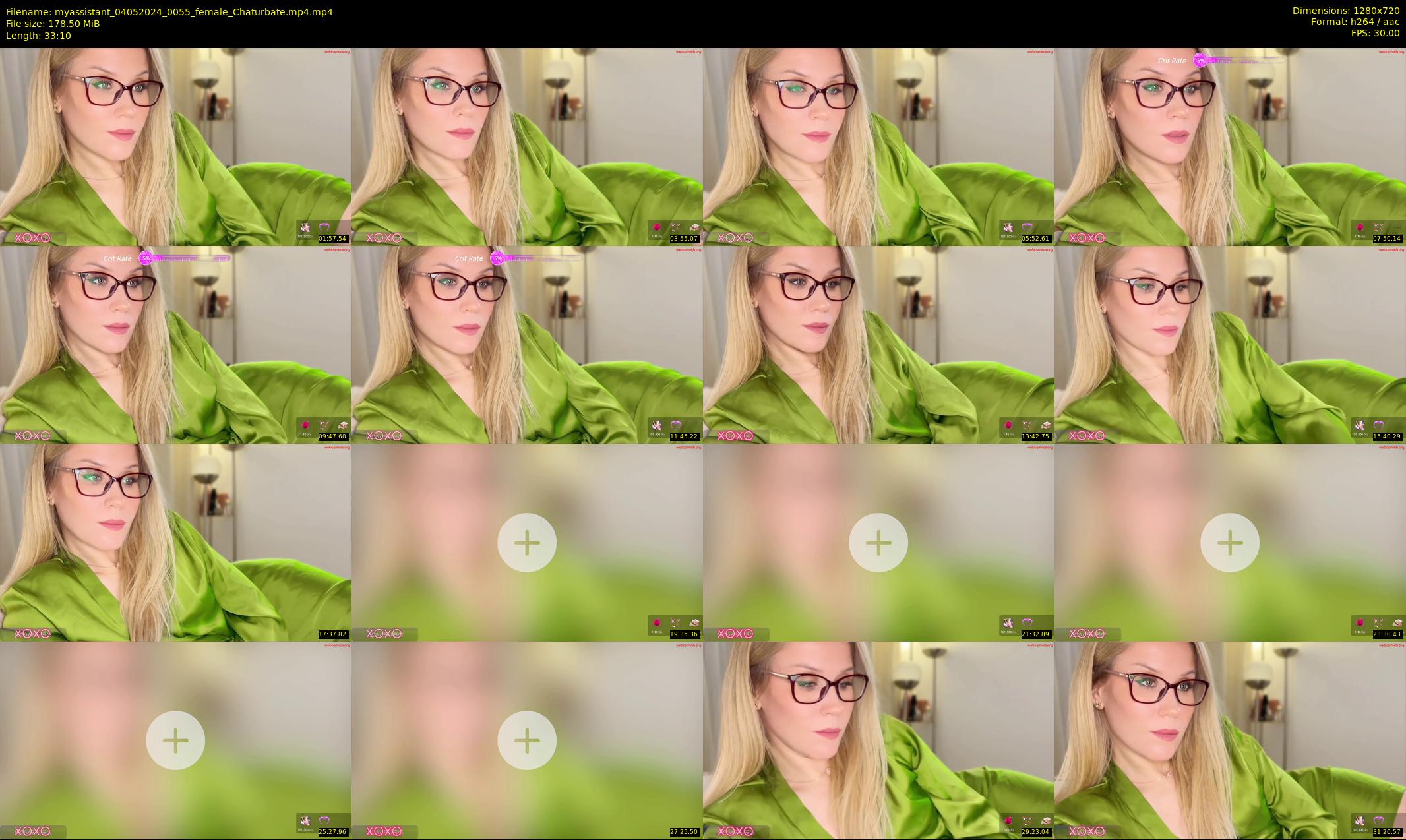 myassistant — 34 minute Chaturbate female cam show recording, 720p, May 4, 2024