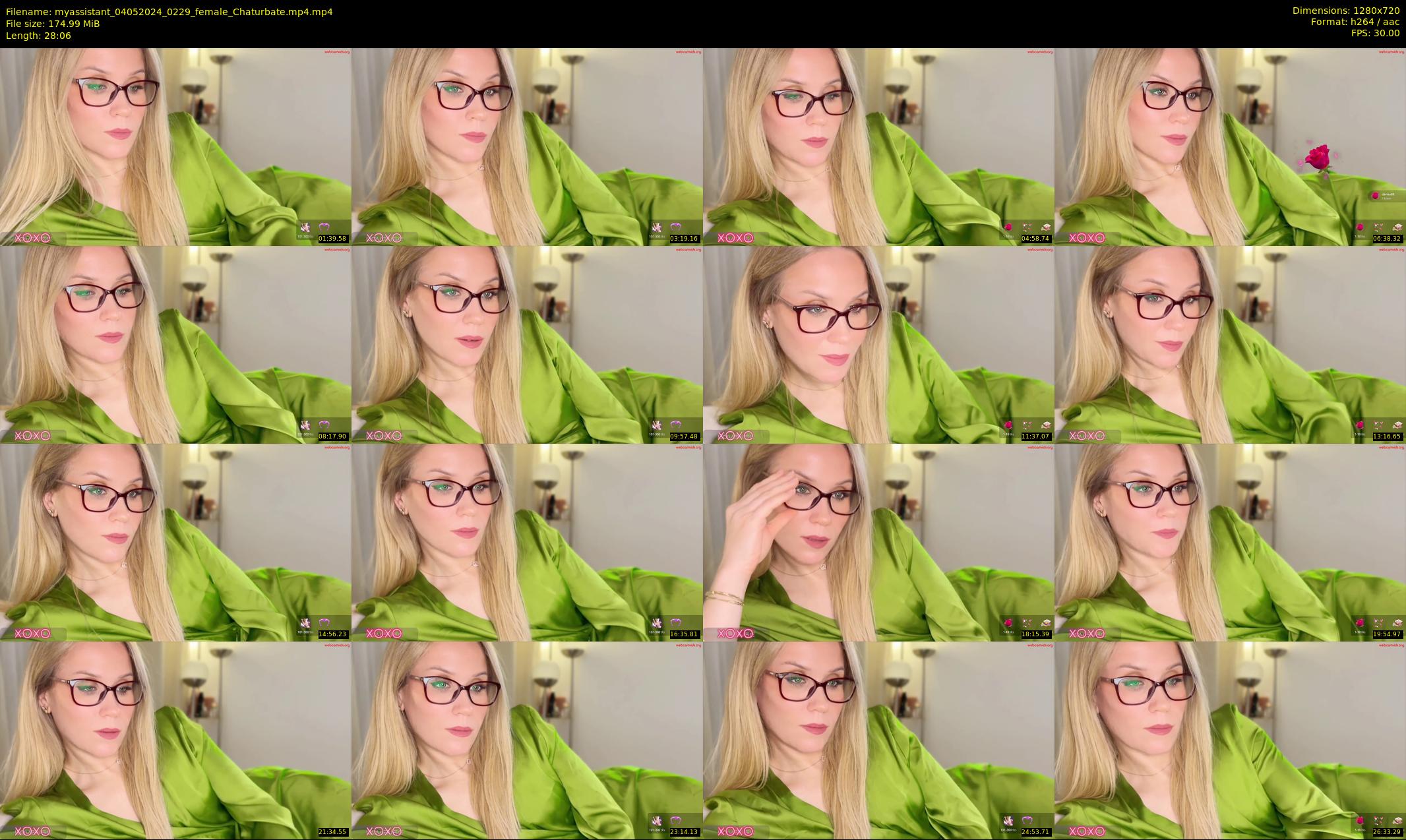 myassistant — 29 minute Chaturbate female cam show recording, 720p, May 4, 2024