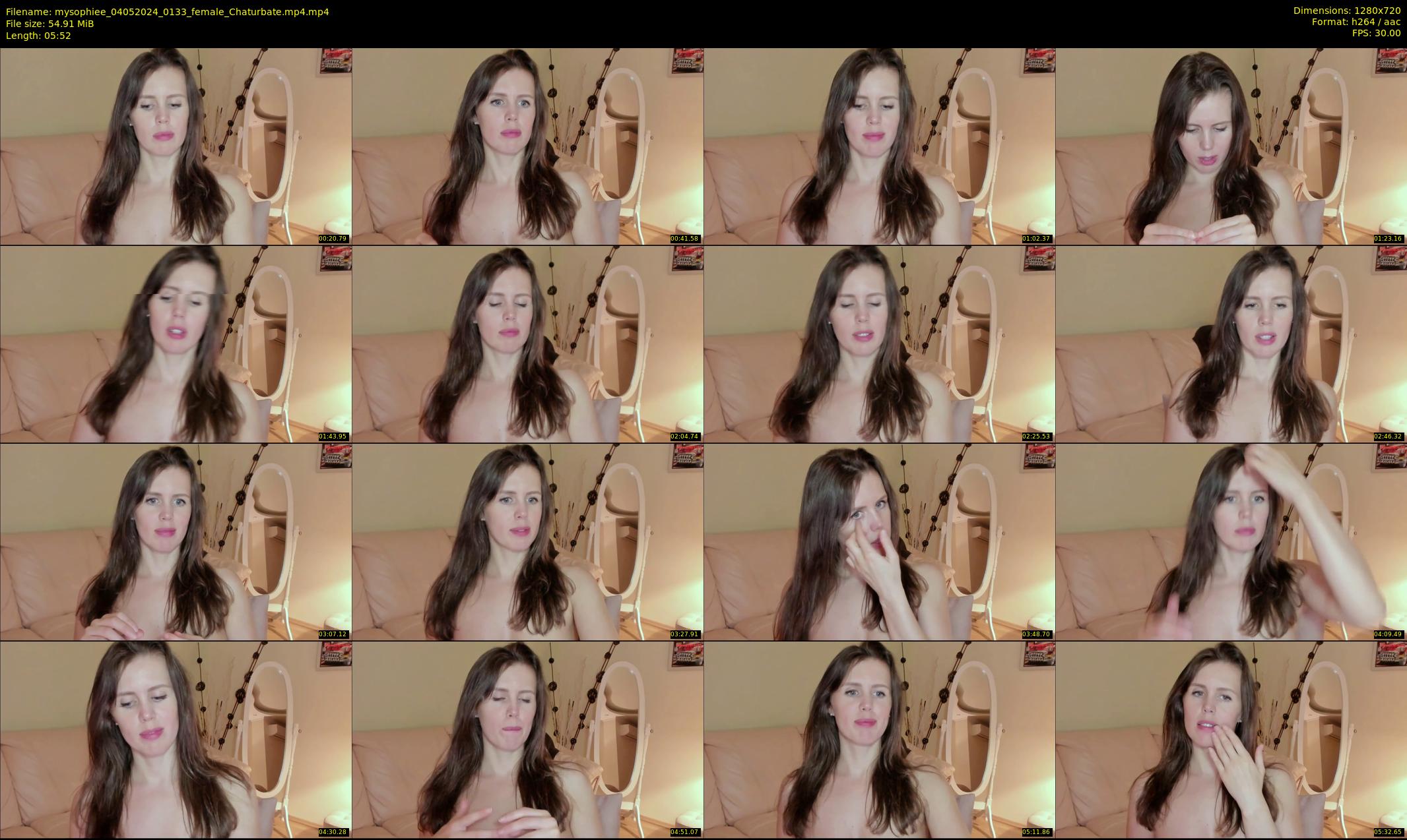 mysophiee — 6 minute Chaturbate female cam show recording, 720p, May 4, 2024