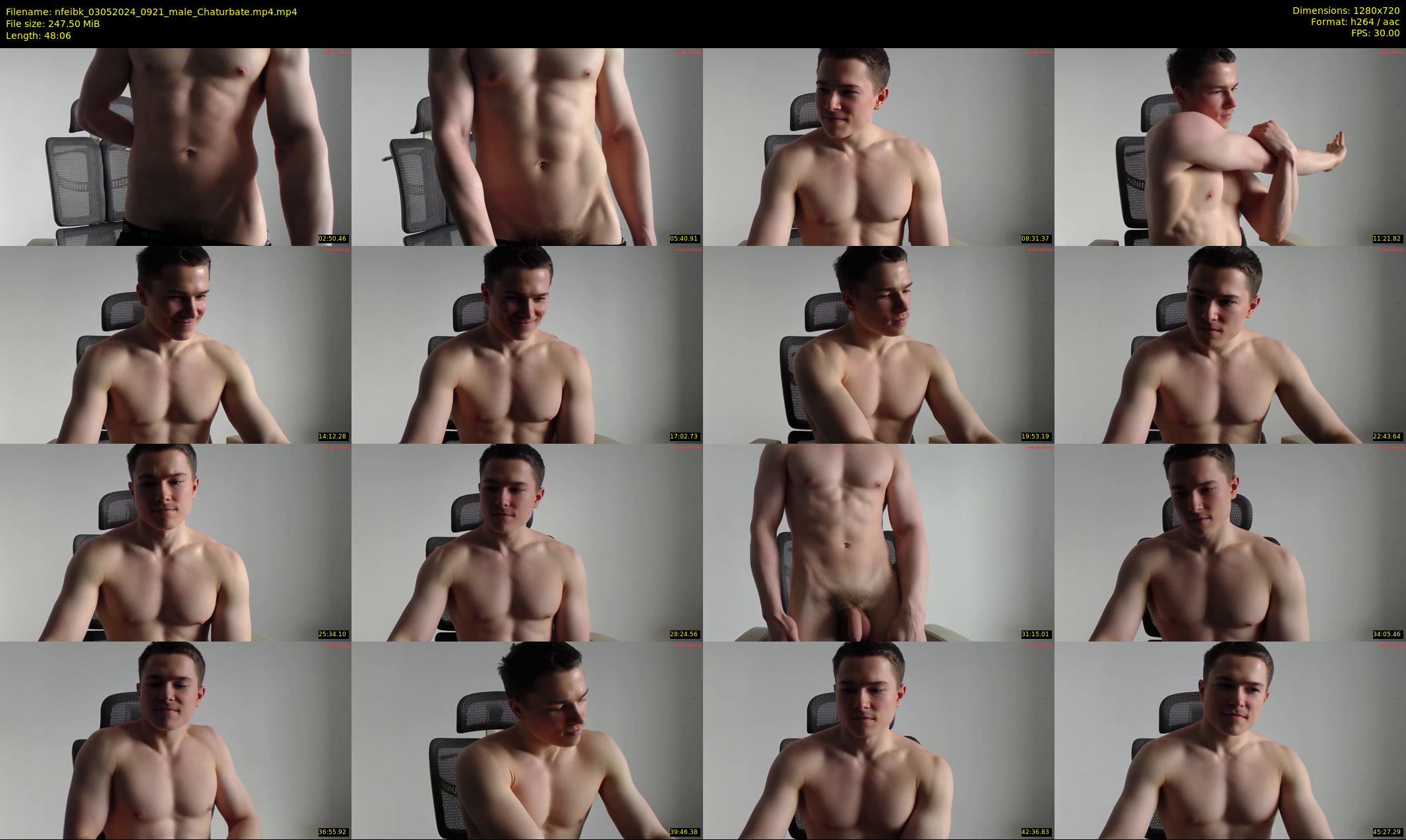 nfeibk — 49 minute Chaturbate male cam show recording, 720p, May 3, 2024
