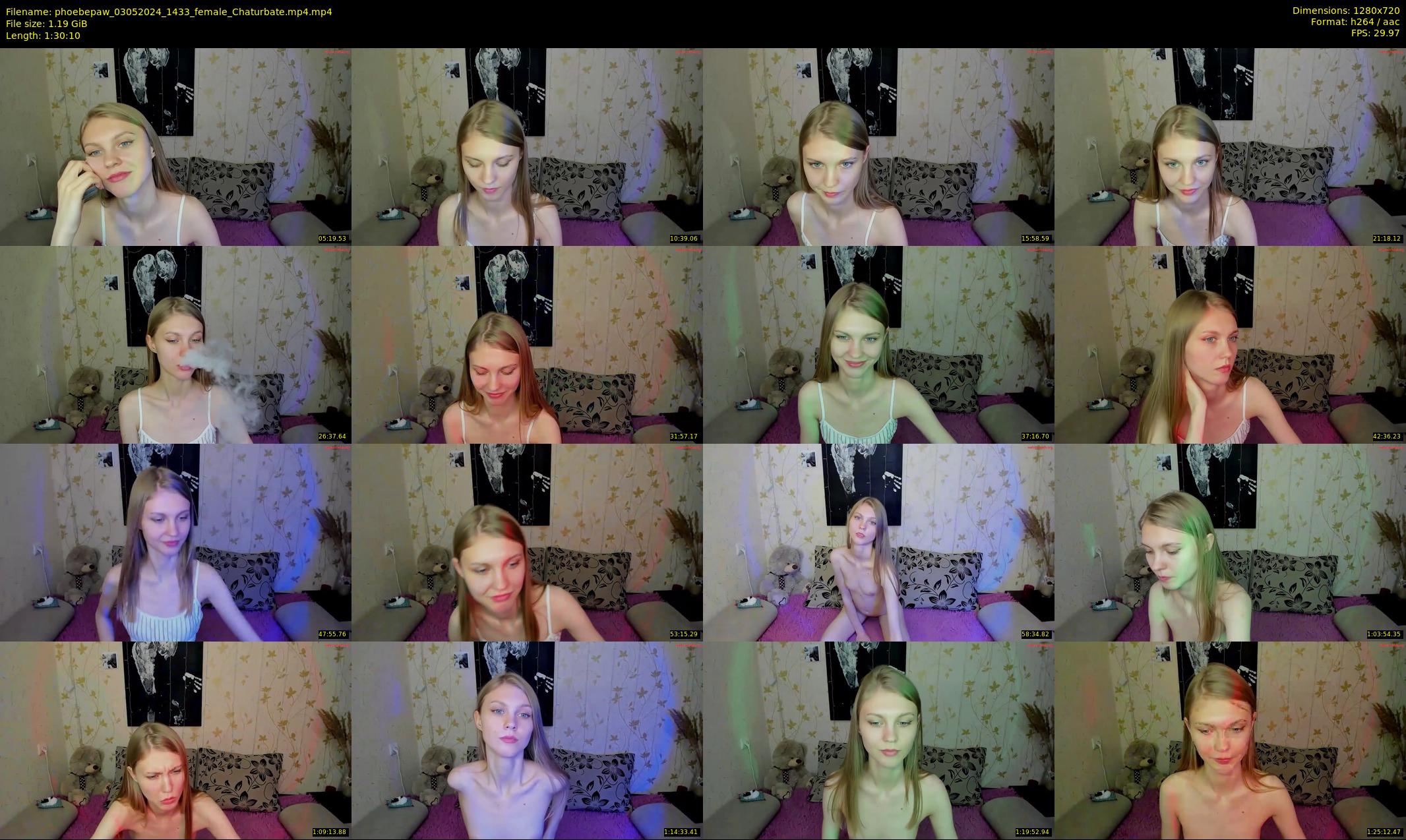 phoebepaw — 91 minute Chaturbate female cam show recording, 720p, May 3, 2024