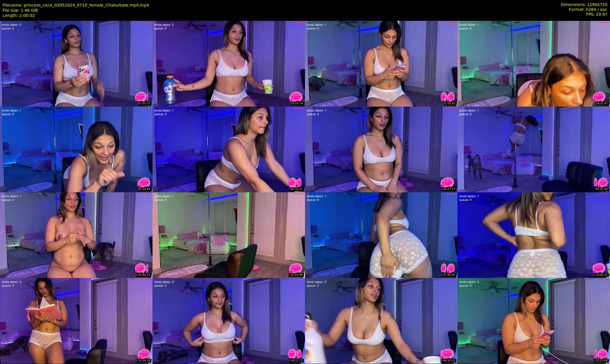 princess_cece — 121 minute Chaturbate female cam show recording, 720p, May 3, 2024