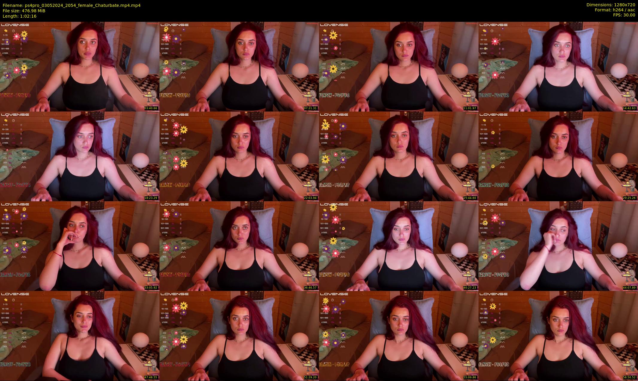 ps4pro — 63 minute Chaturbate female cam show recording, 720p, May 3, 2024