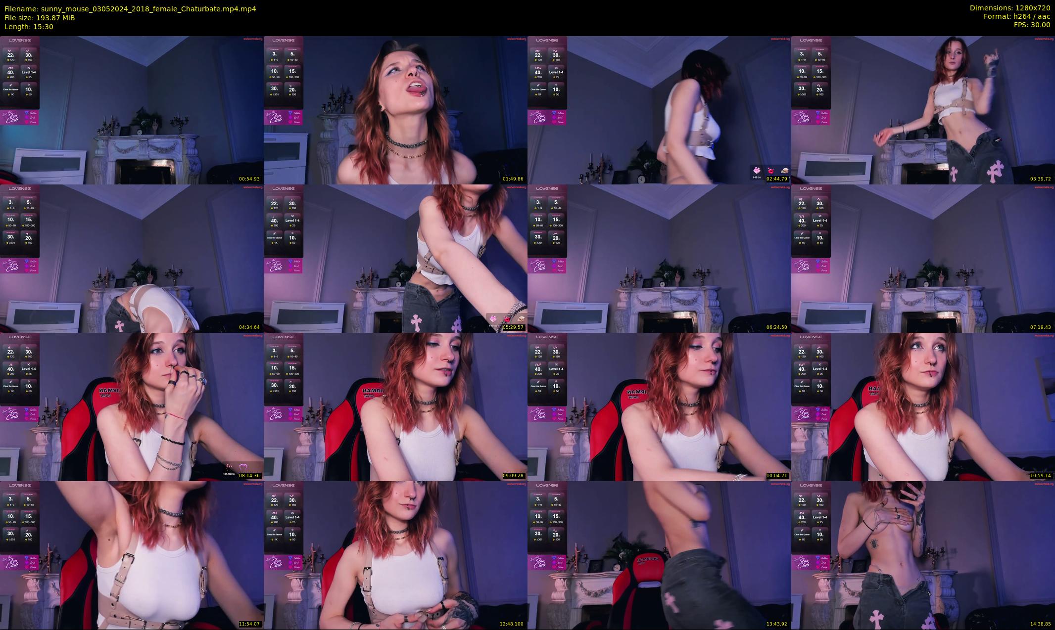 sunny_mouse — 16 minute Chaturbate female cam show recording, 720p, May 3, 2024