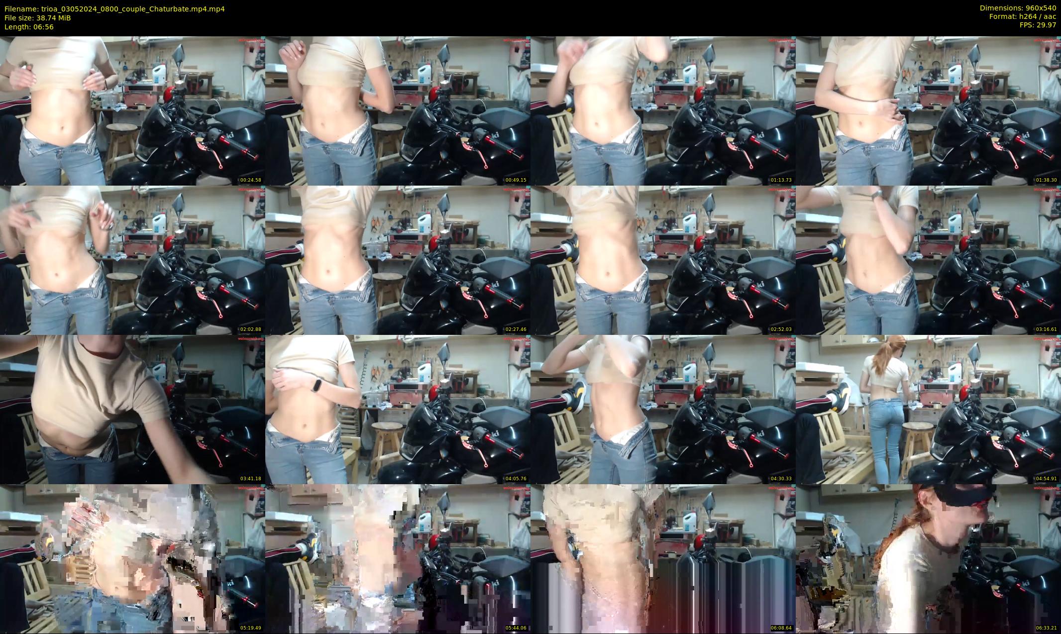 trioa — 7 minute Chaturbate couple cam show recording, 480p, May 3, 2024
