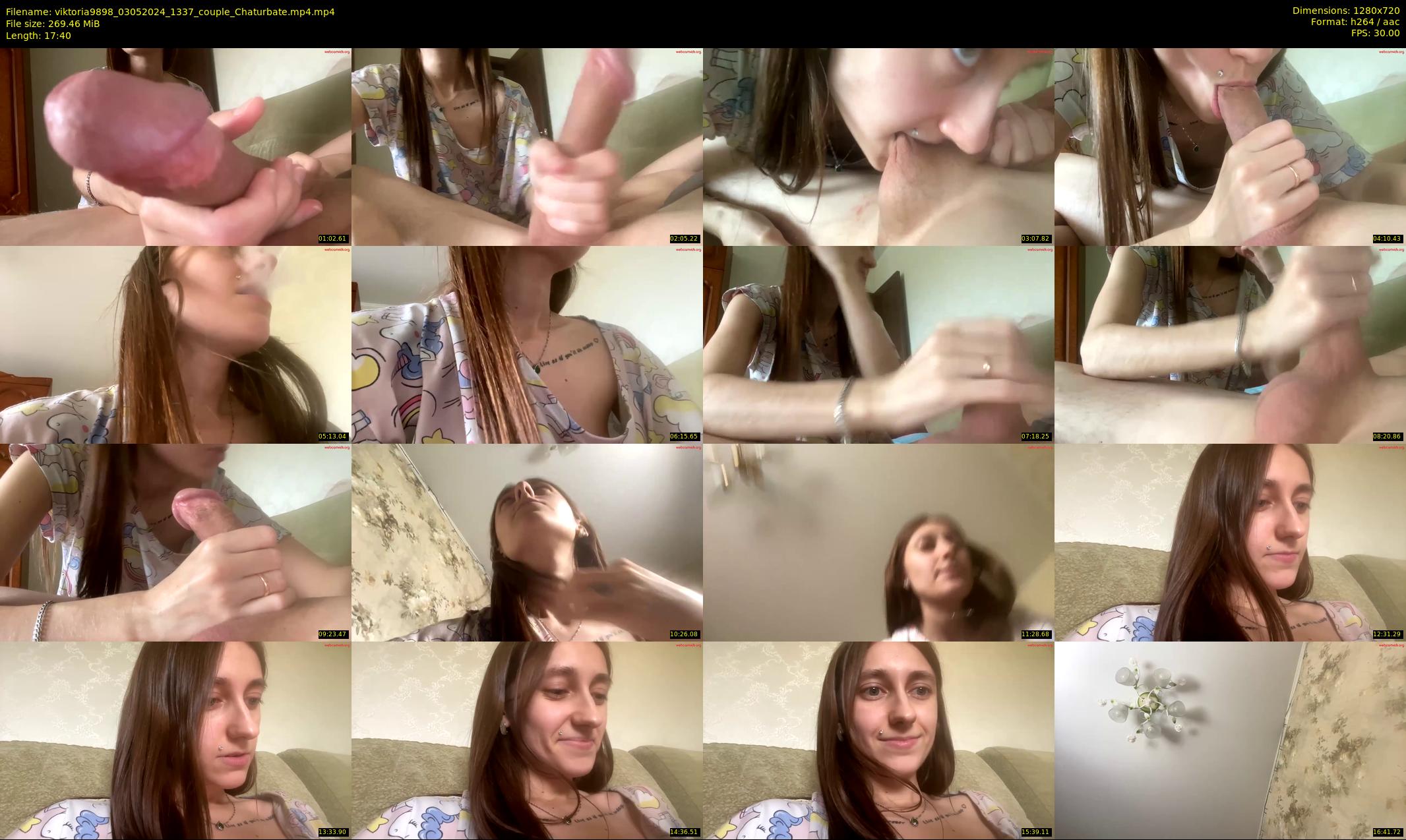 viktoria9898 — 18 minute Chaturbate couple cam show recording, 720p, May 3, 2024