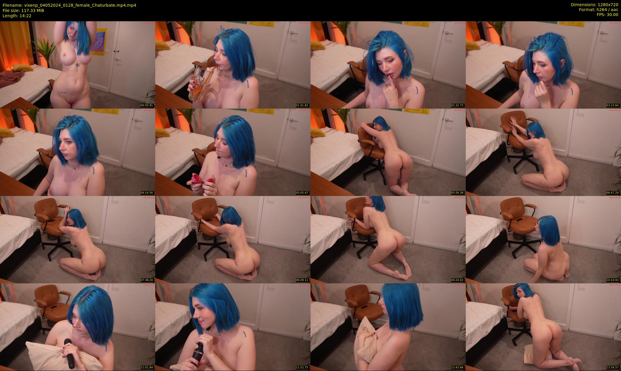 vixenp — 15 minute Chaturbate female cam show recording, 720p, May 4, 2024