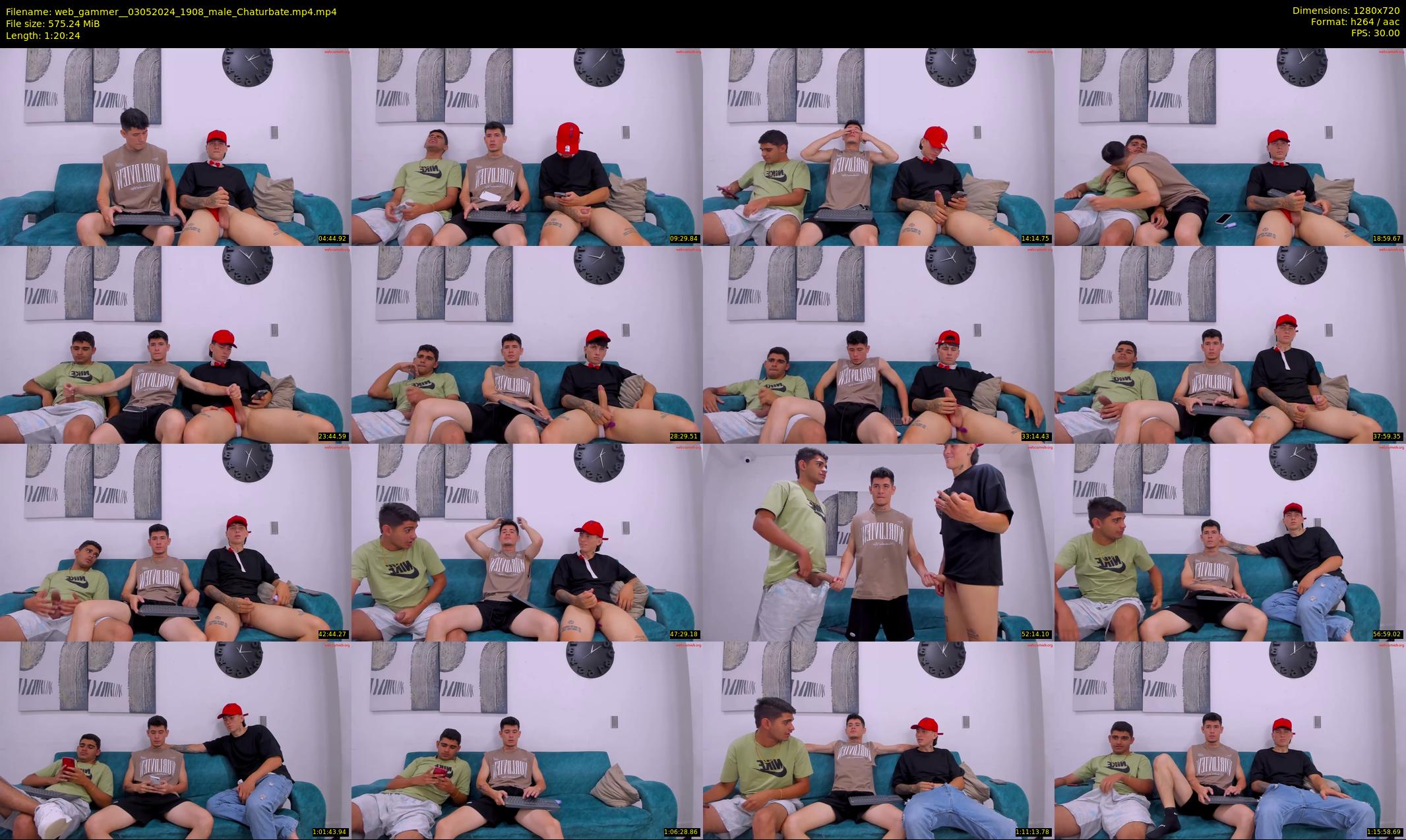 web_gammer_ — 81 minute Chaturbate male cam show recording, 720p, May 3, 2024