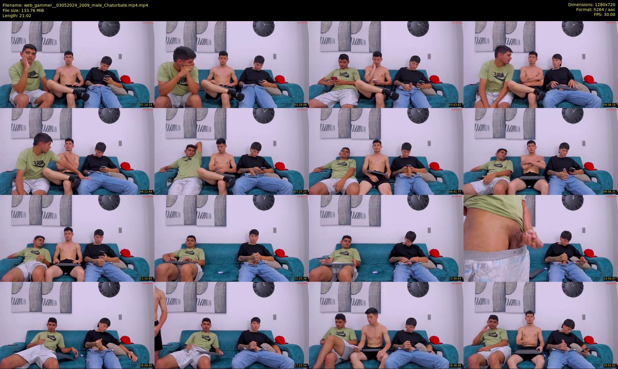 web_gammer_ — 22 minute Chaturbate male cam show recording, 720p, May 3, 2024