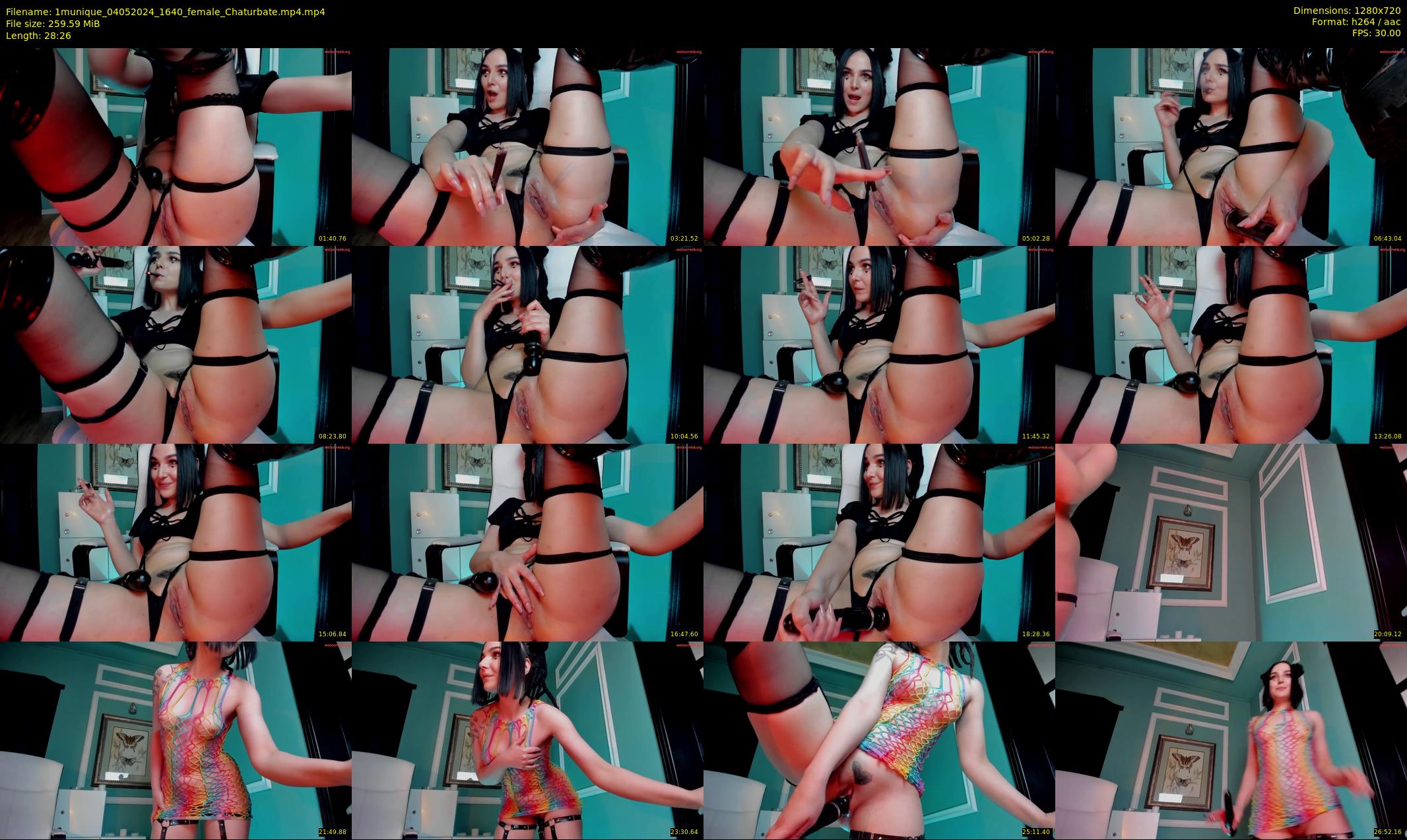 1munique — 29 minute Chaturbate female cam show recording, 720p, May 4, 2024