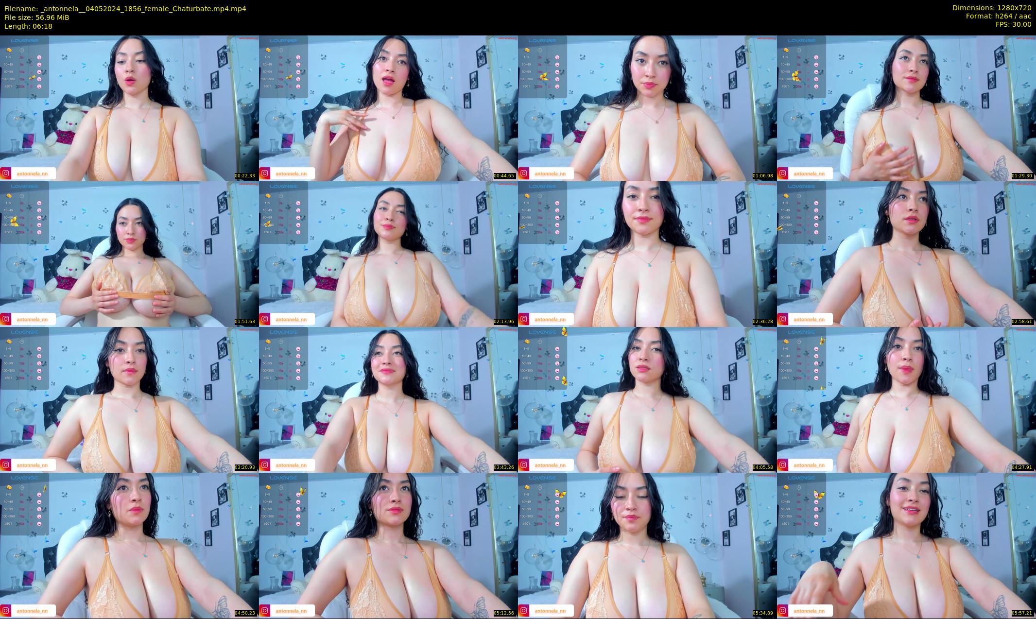 _antonnela_ — 7 minute Chaturbate female cam show recording, 720p, May 4, 2024