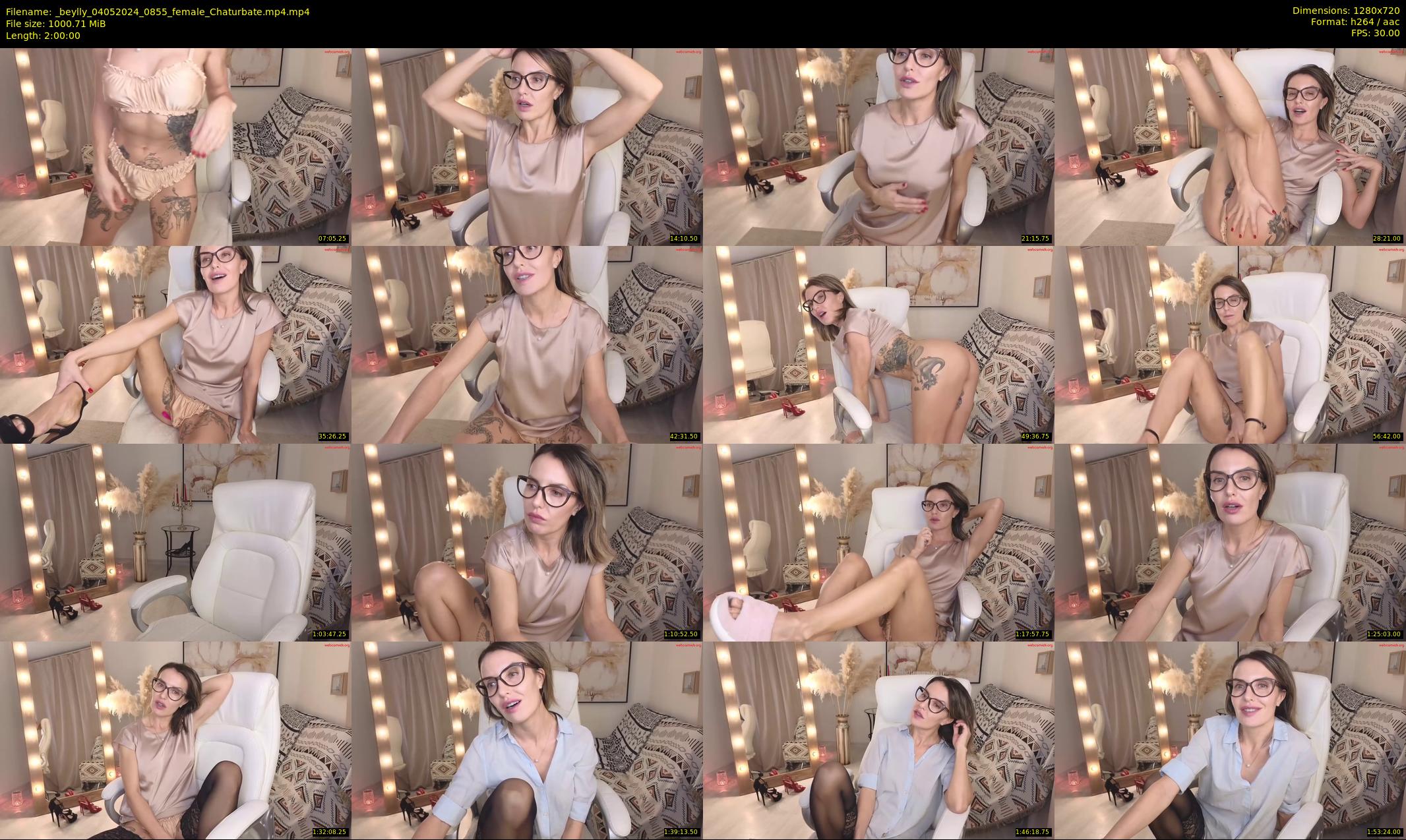 _beylly — 120 minute Chaturbate female cam show recording, 720p, May 4, 2024