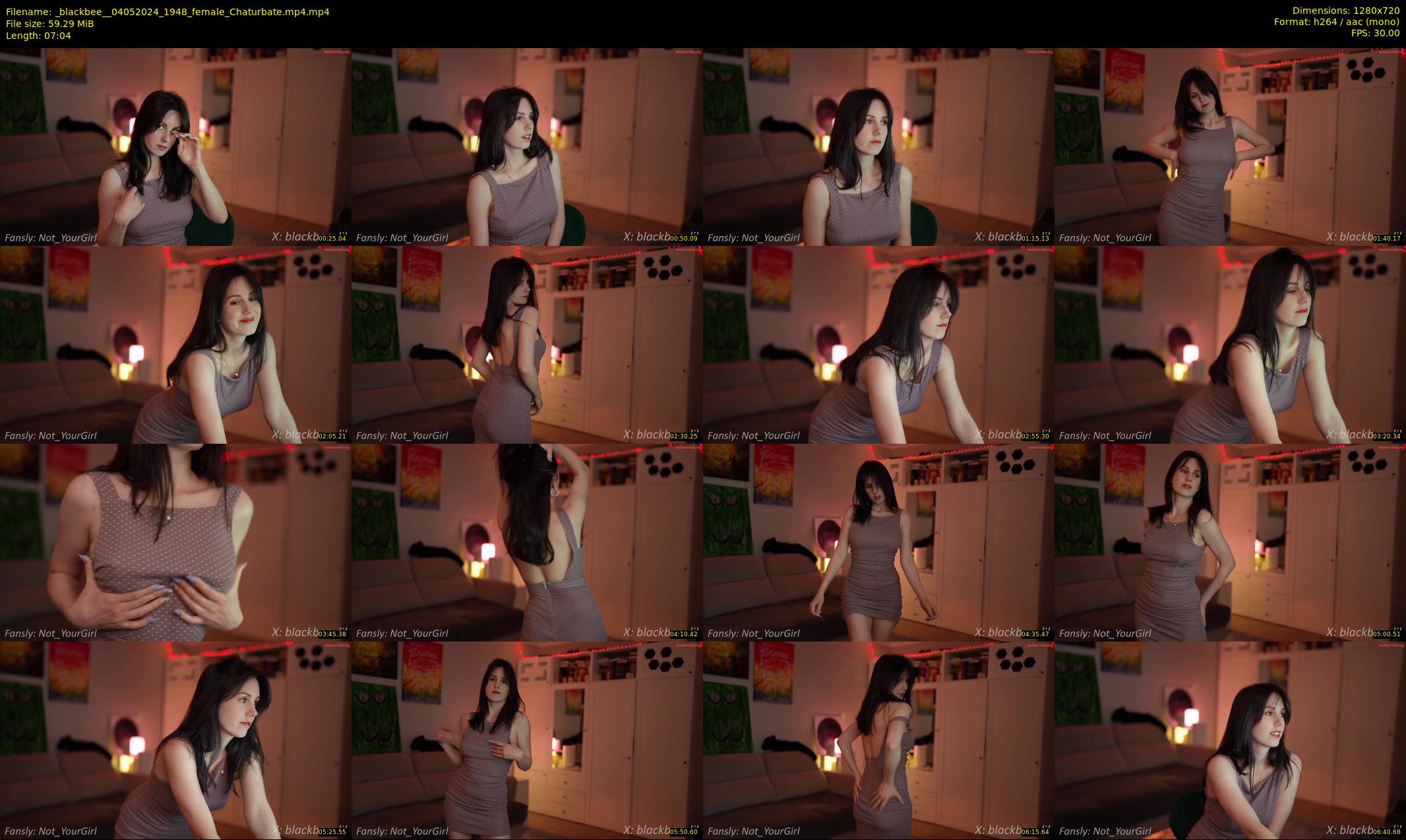 _blackbee_ — 8 minute Chaturbate female cam show recording, 720p, May 4, 2024