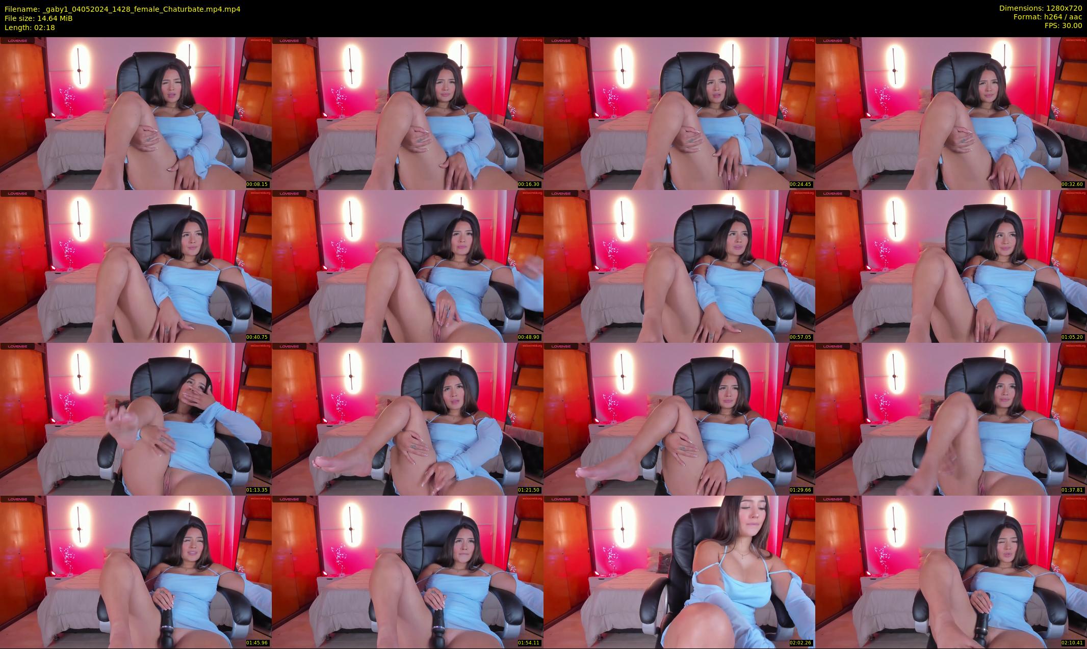 _gaby1 — 3 minute Chaturbate female cam show recording, 720p, May 4, 2024
