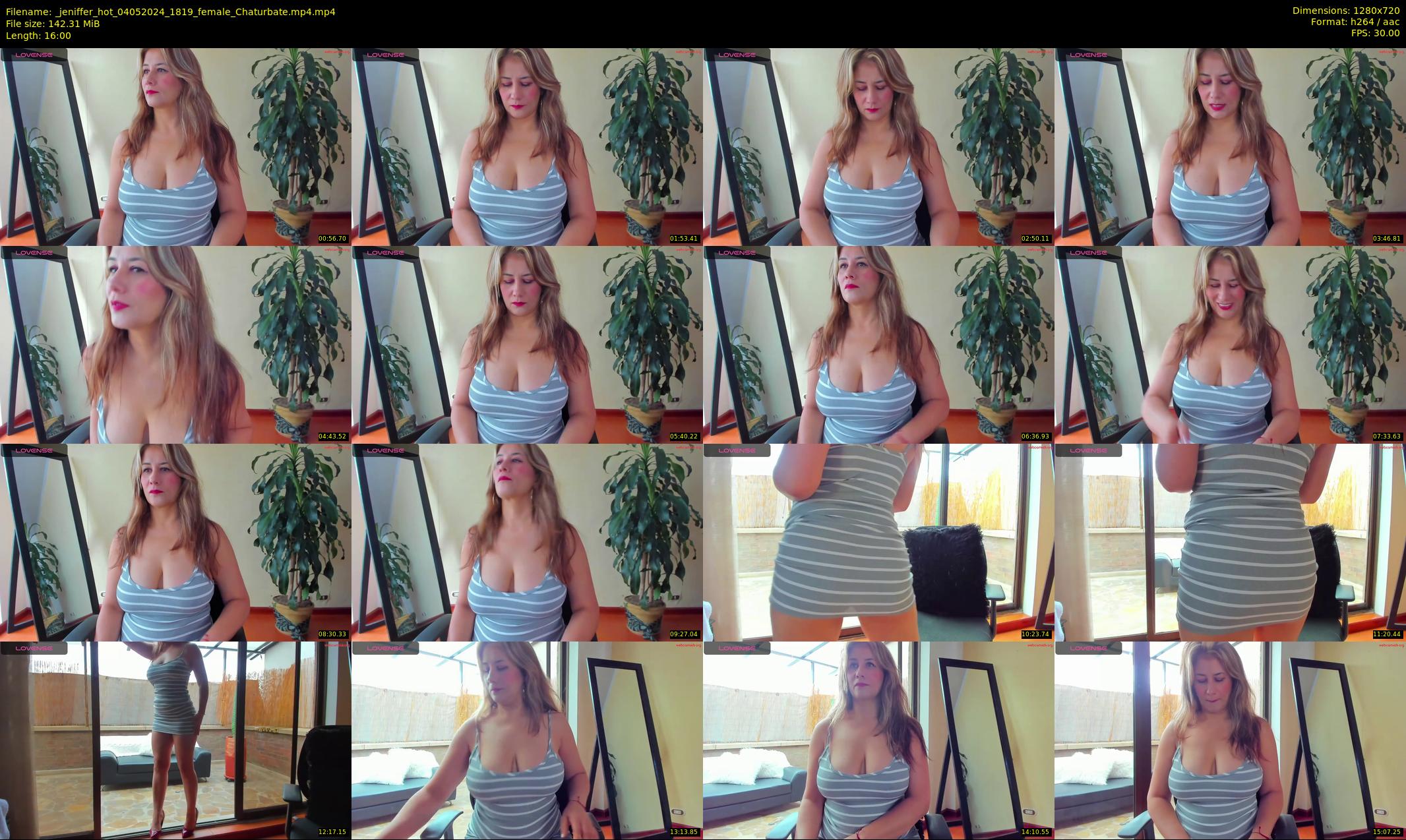 _jeniffer_hot — 16 minute Chaturbate female cam show recording, 720p, May 4, 2024