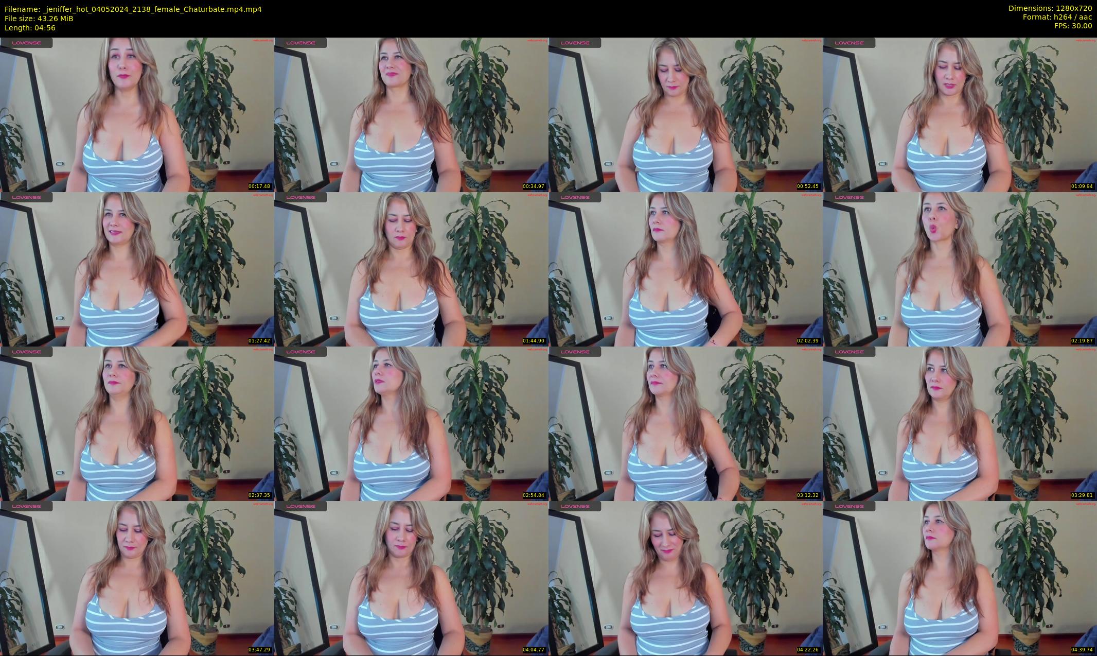_jeniffer_hot — 5 minute Chaturbate female cam show recording, 720p, May 4, 2024