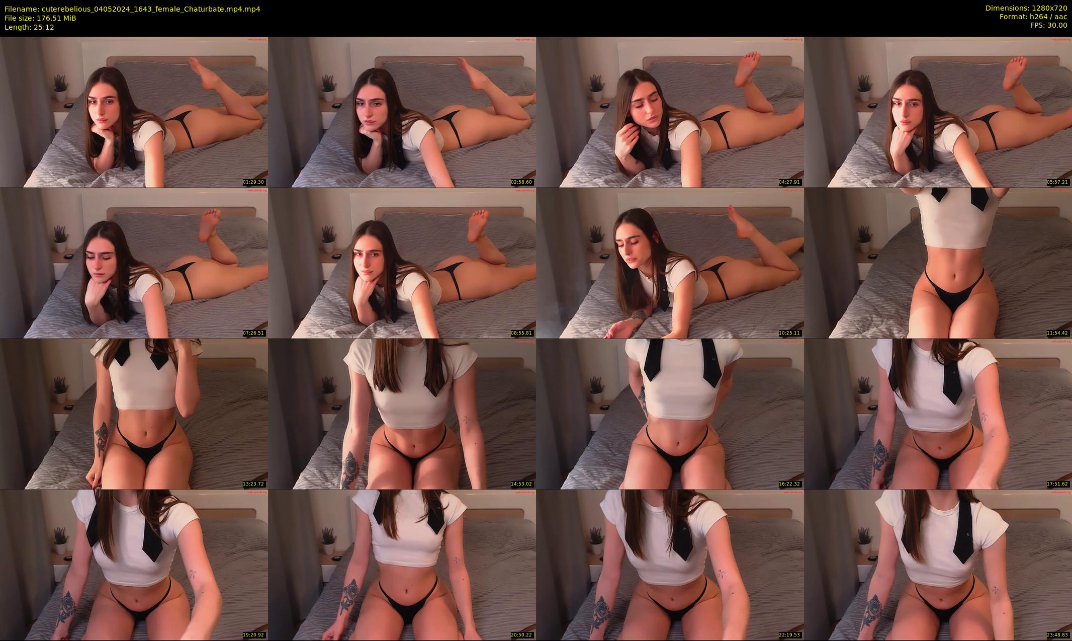 cuterebelious — 26 minute Chaturbate female cam show recording, 720p, May 4, 2024