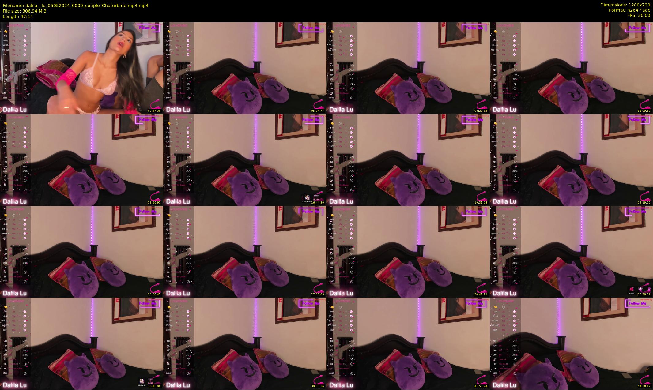 dalila__lu — 48 minute Chaturbate couple cam show recording, 720p, May 5, 2024