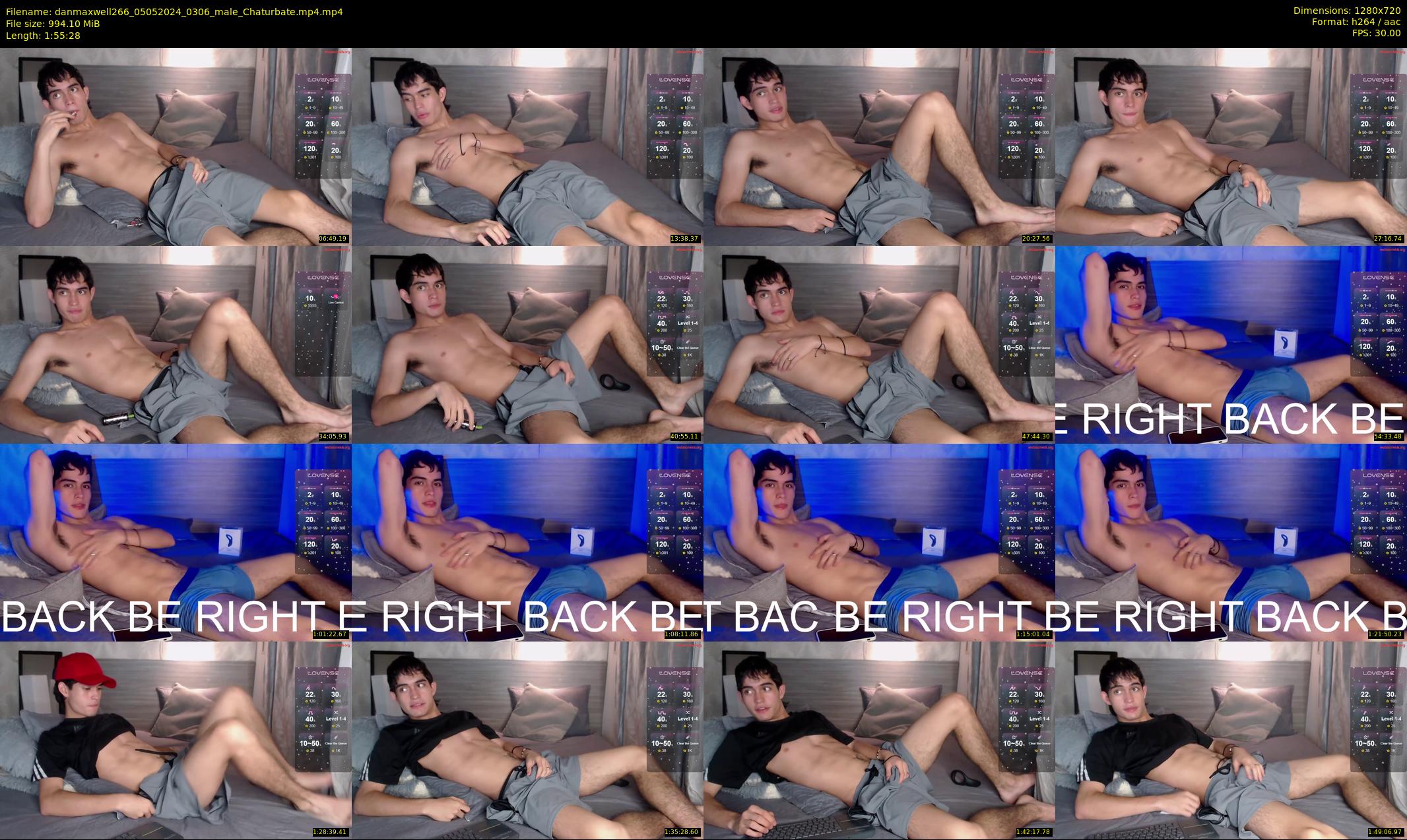 danmaxwell266 — 116 minute Chaturbate male cam show recording, 720p, May 5, 2024