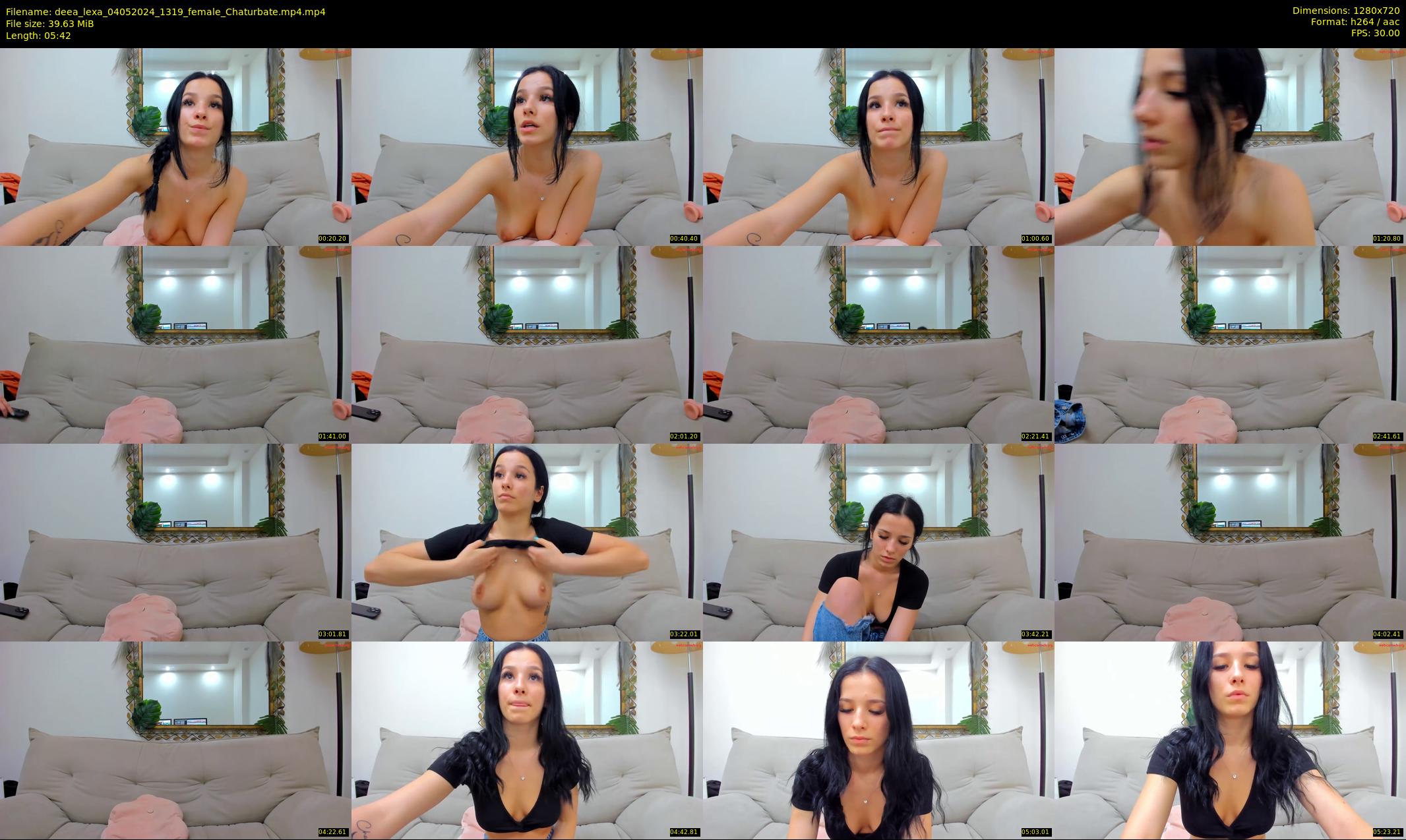 deea_lexa — 6 minute Chaturbate female cam show recording, 720p, May 4, 2024