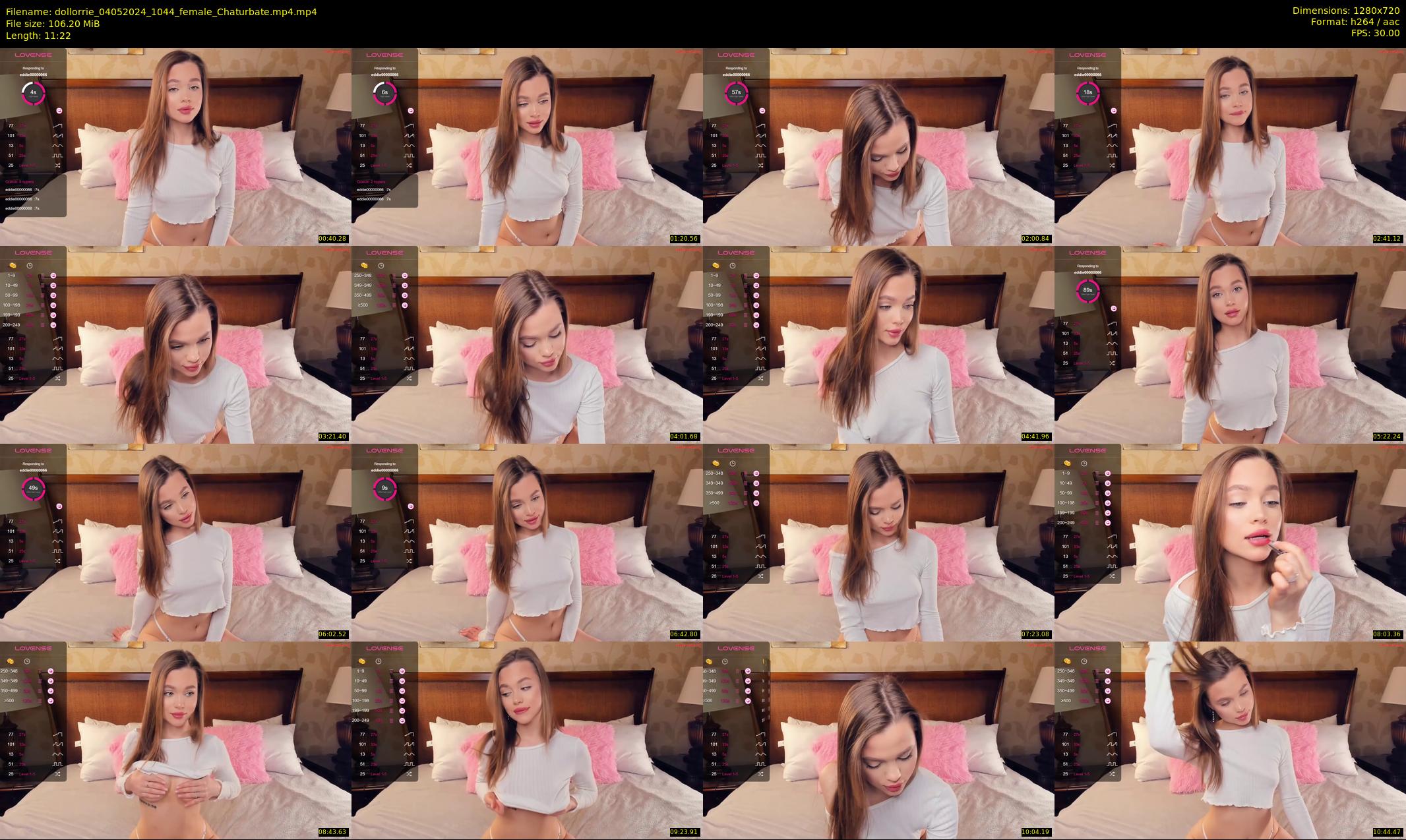 dollorrie — 12 minute Chaturbate couple cam show recording, 720p, May 4, 2024