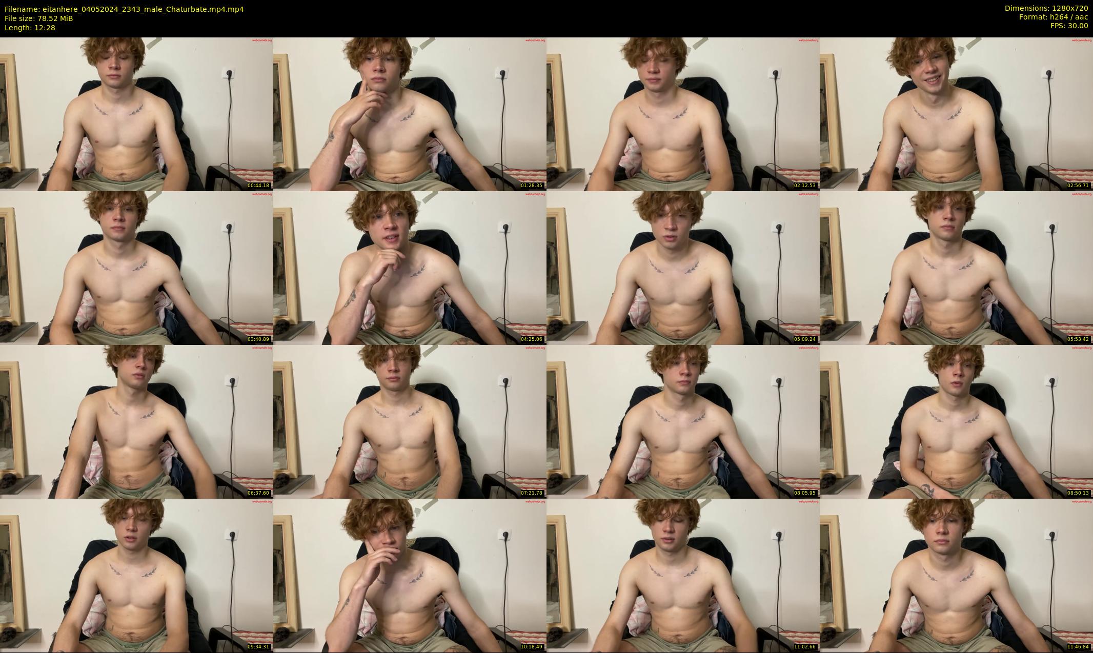 eitanhere — 13 minute Chaturbate male cam show recording, 720p, May 4, 2024