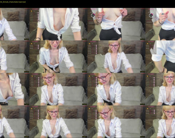 elzaglower — 52 minute Chaturbate female cam show recording, 720p, May 4, 2024