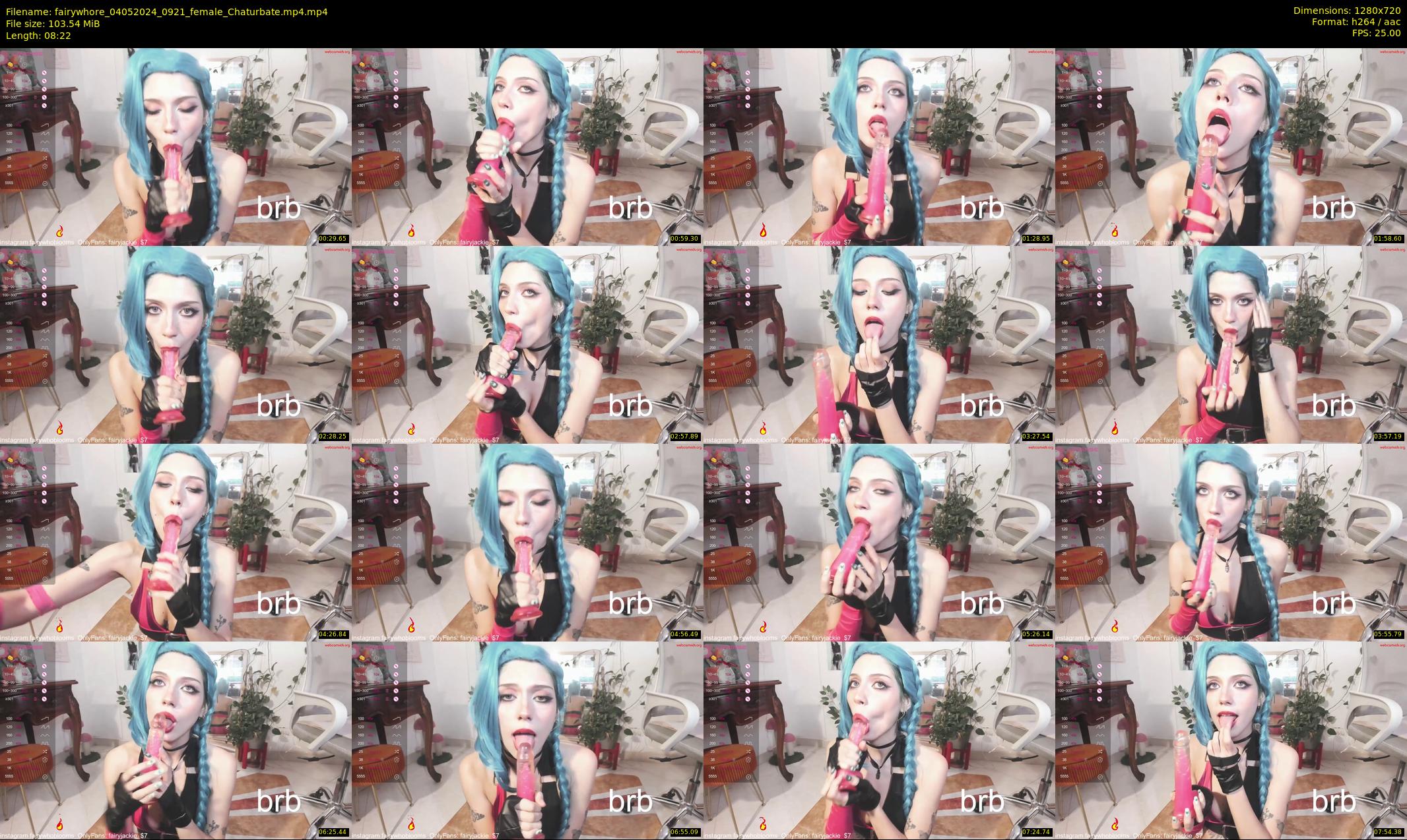 fairywhore — 9 minute Chaturbate female cam show recording, 720p, May 4, 2024