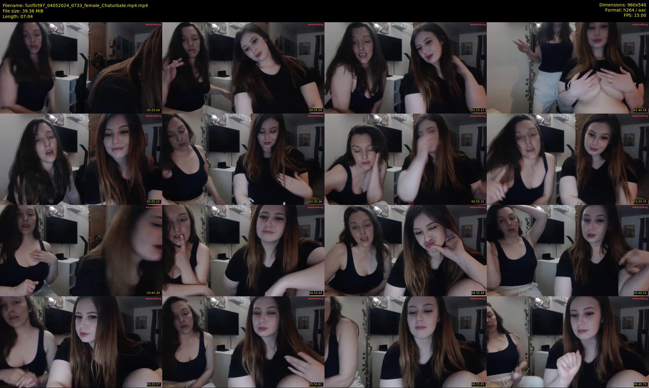 funflirt97 — 8 minute Chaturbate female cam show recording, 480p, May 4, 2024