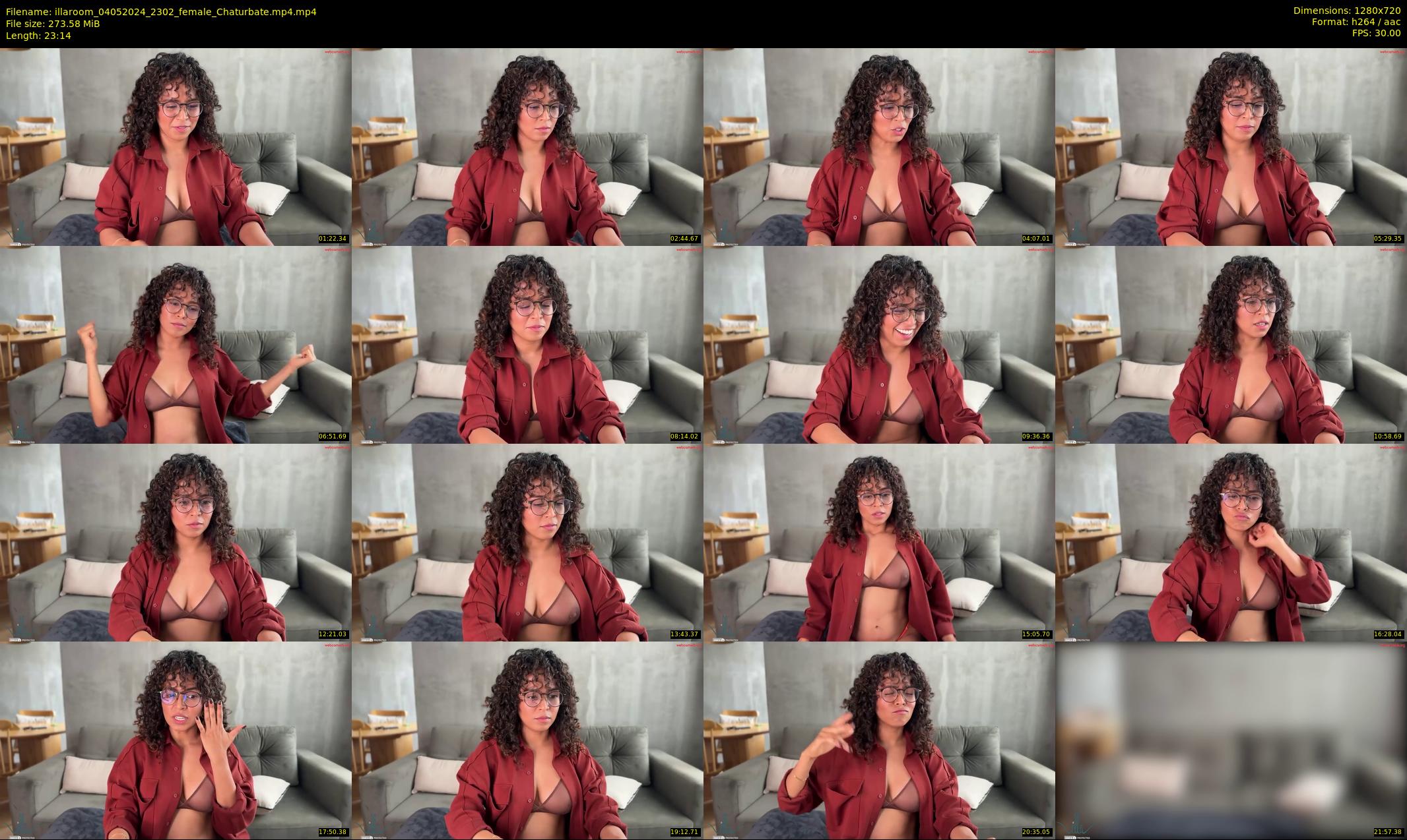 illaroom — 24 minute Chaturbate female cam show recording, 720p, May 4, 2024