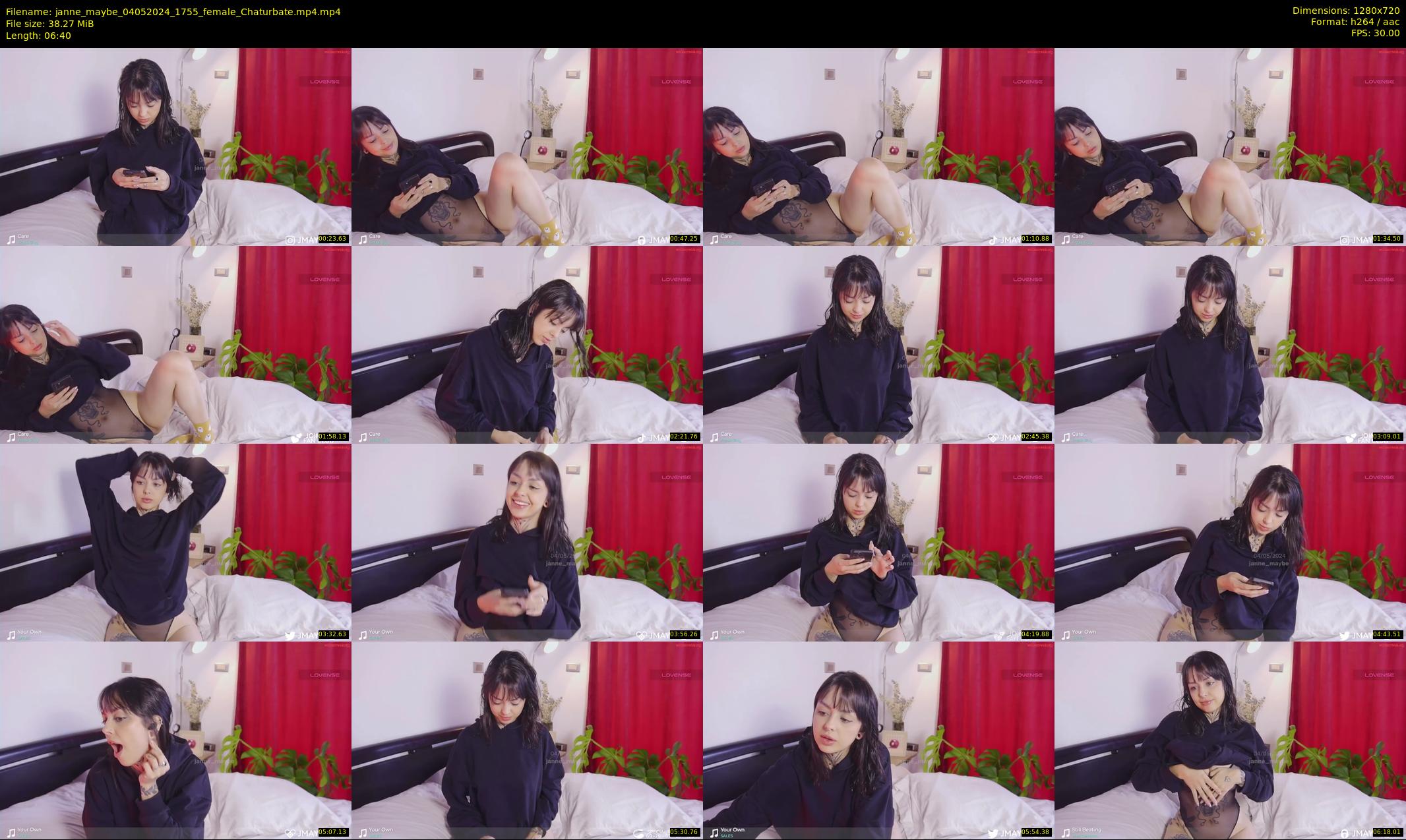 janne_maybe — 7 minute Chaturbate female cam show recording, 720p, May 4, 2024