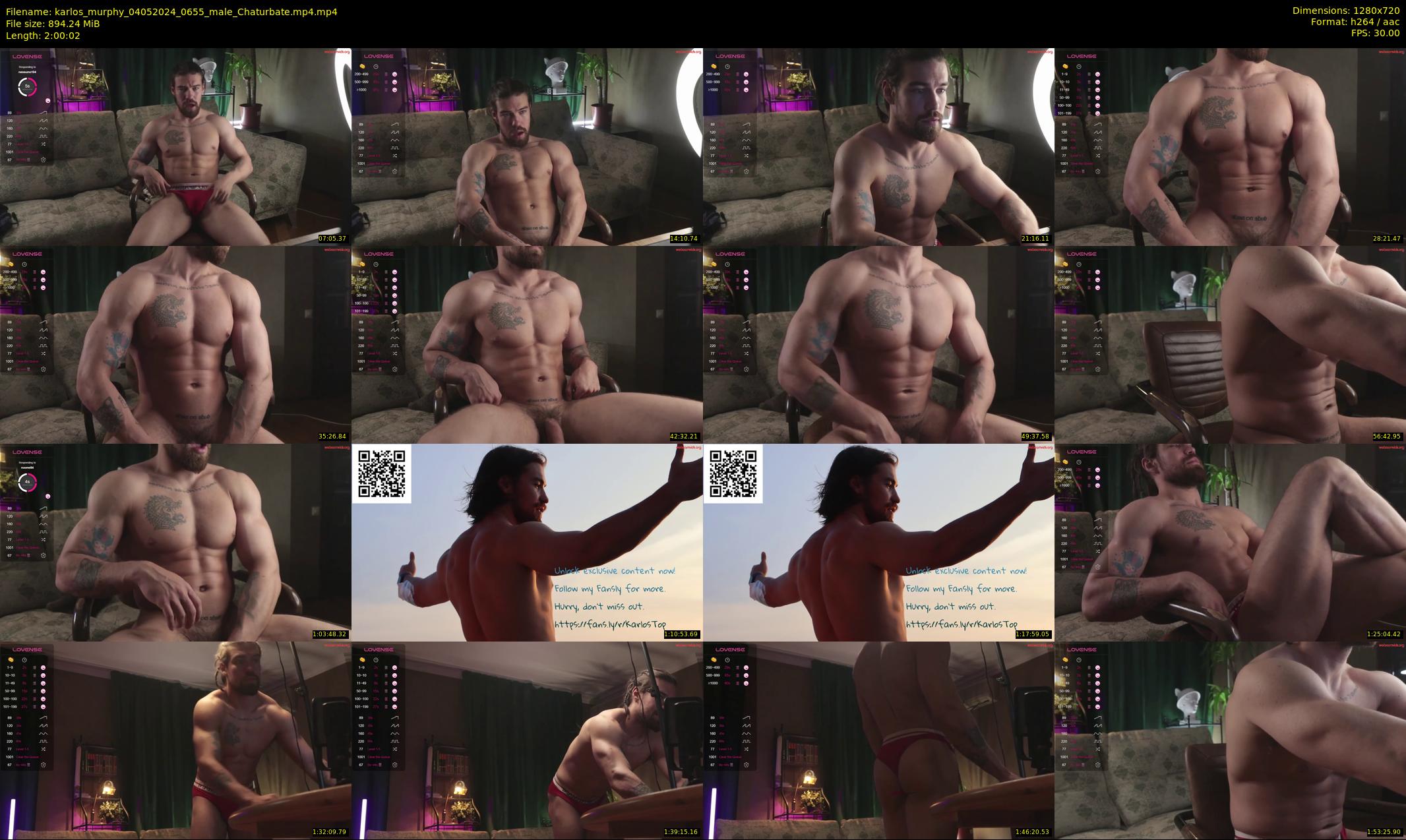 karlos_murphy — 121 minute Chaturbate male cam show recording, 720p, May 4, 2024