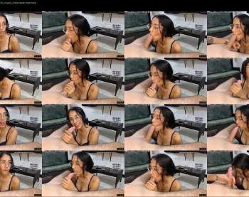 lunadaniel — 4 minute Chaturbate couple cam show recording, 720p, May 4, 2024