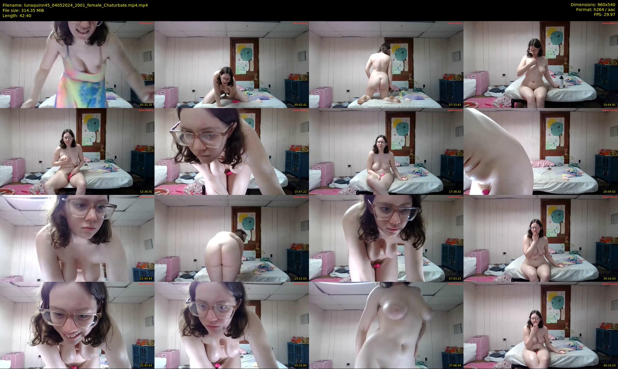 lunaquinn45 — 43 minute Chaturbate female cam show recording, 480p, May 4, 2024