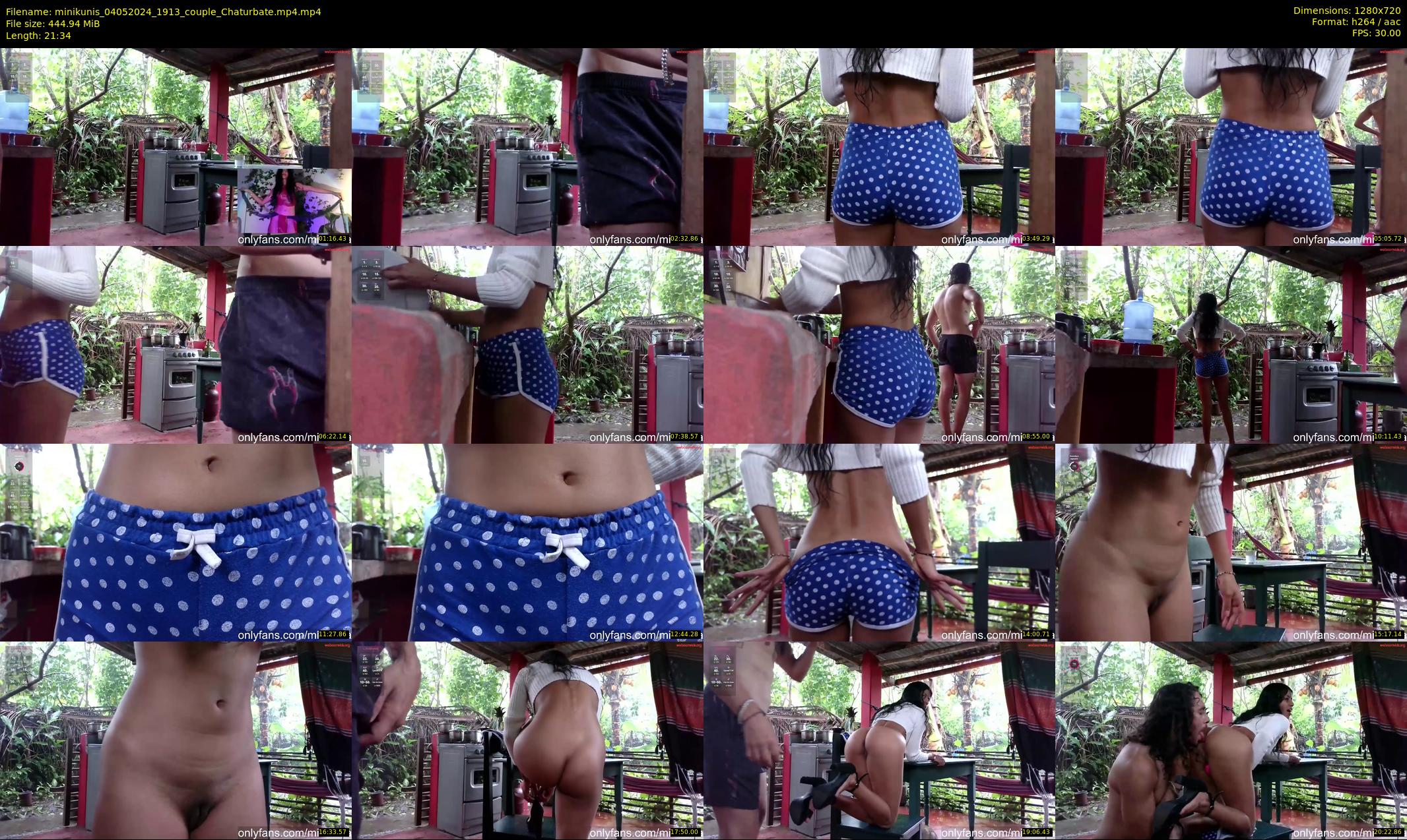 minikunis — 22 minute Chaturbate couple cam show recording, 720p, May 4, 2024