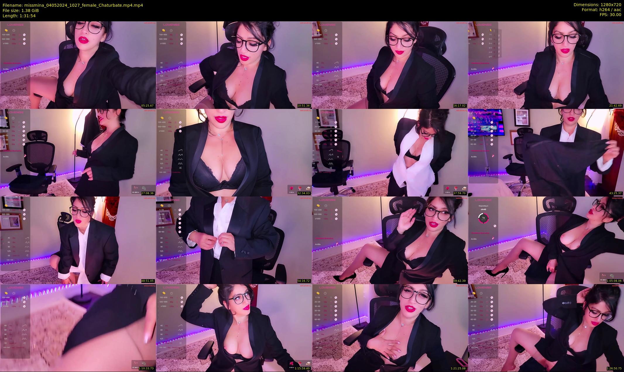 missmina — 92 minute Chaturbate female cam show recording, 720p, May 4, 2024