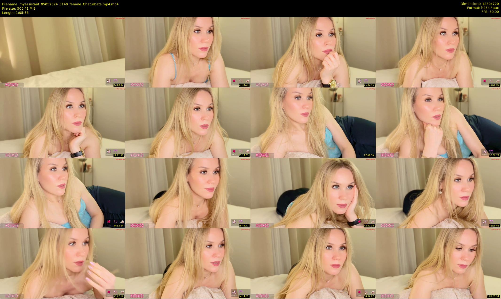 myassistant — 66 minute Chaturbate female cam show recording, 720p, May 5, 2024