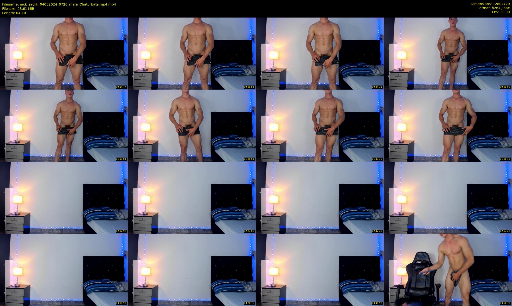 nick_zackk — 5 minute Chaturbate male cam show recording, 720p, May 4, 2024