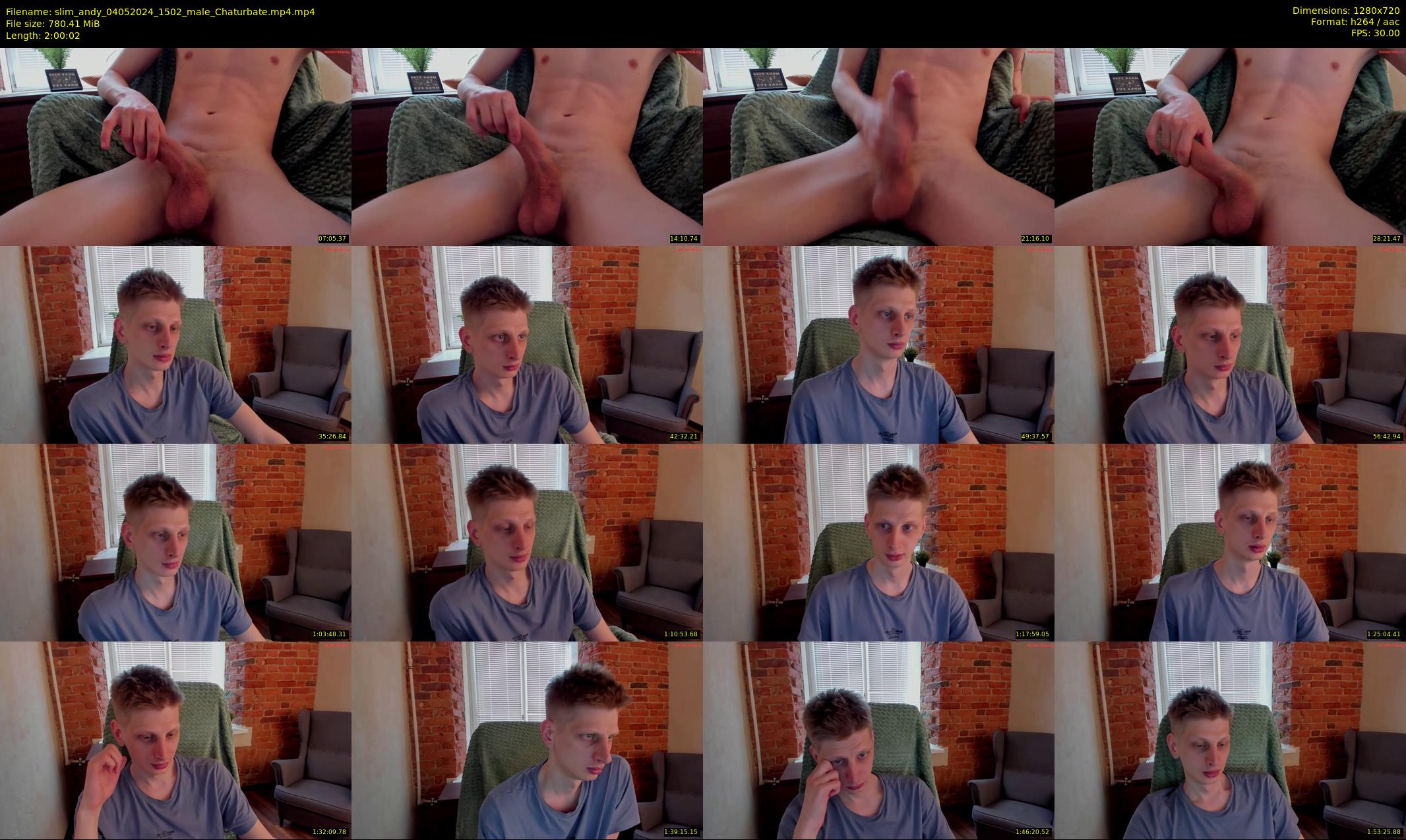 slim_andy — 121 minute Chaturbate male cam show recording, 720p, May 4, 2024