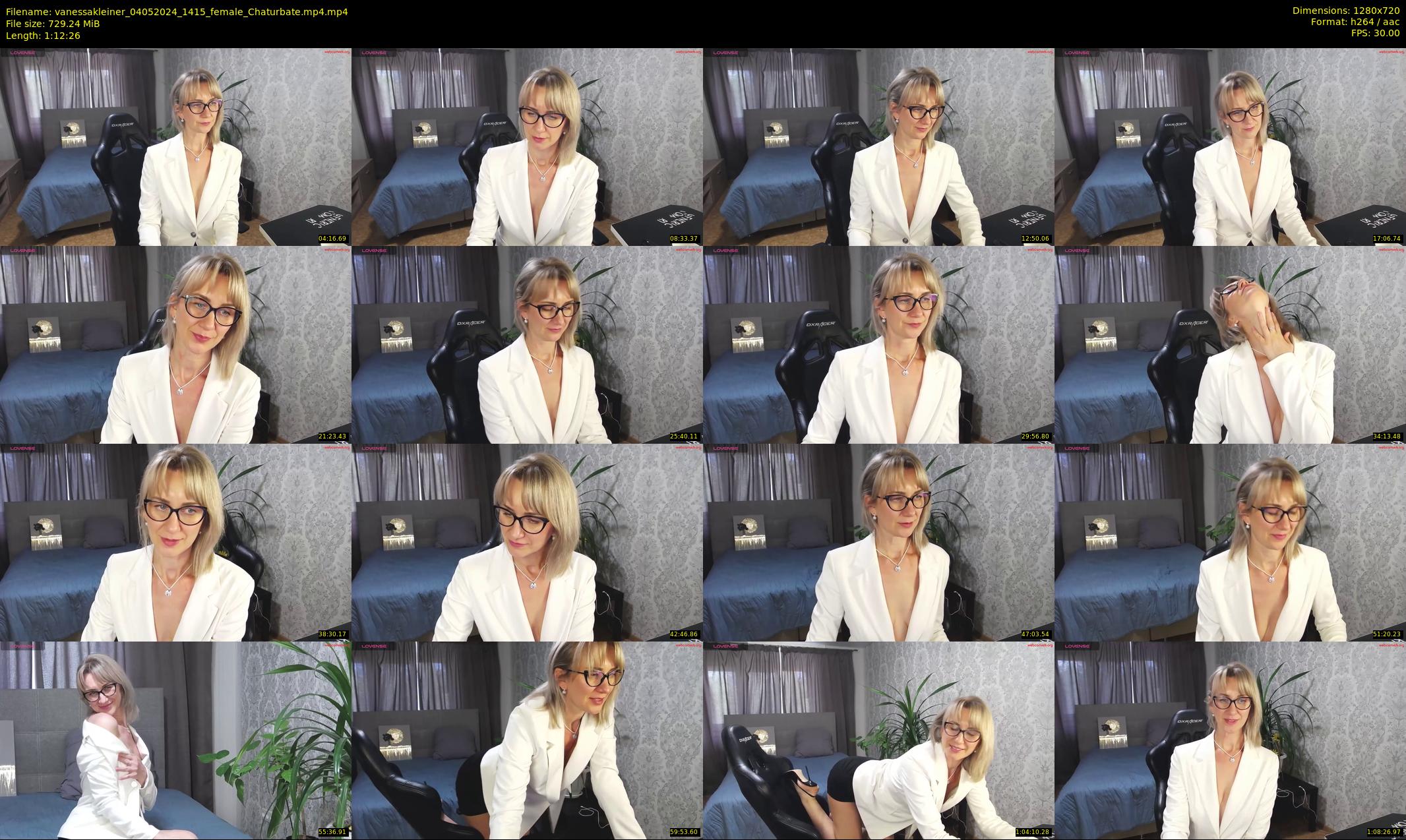 vanessakleiner — 73 minute Chaturbate female cam show recording, 720p, May 4, 2024