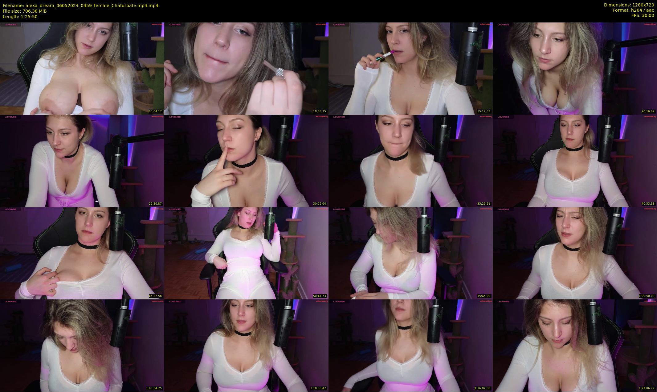 alexa_dream — 86 minute Chaturbate female cam show recording, 720p, May 6, 2024