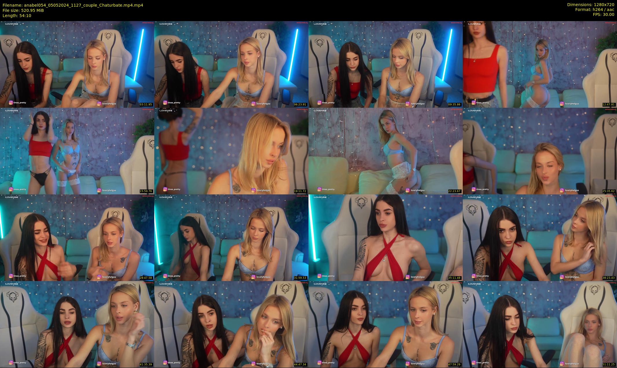 anabel054 — 55 minute Chaturbate female cam show recording, 720p, May 5, 2024