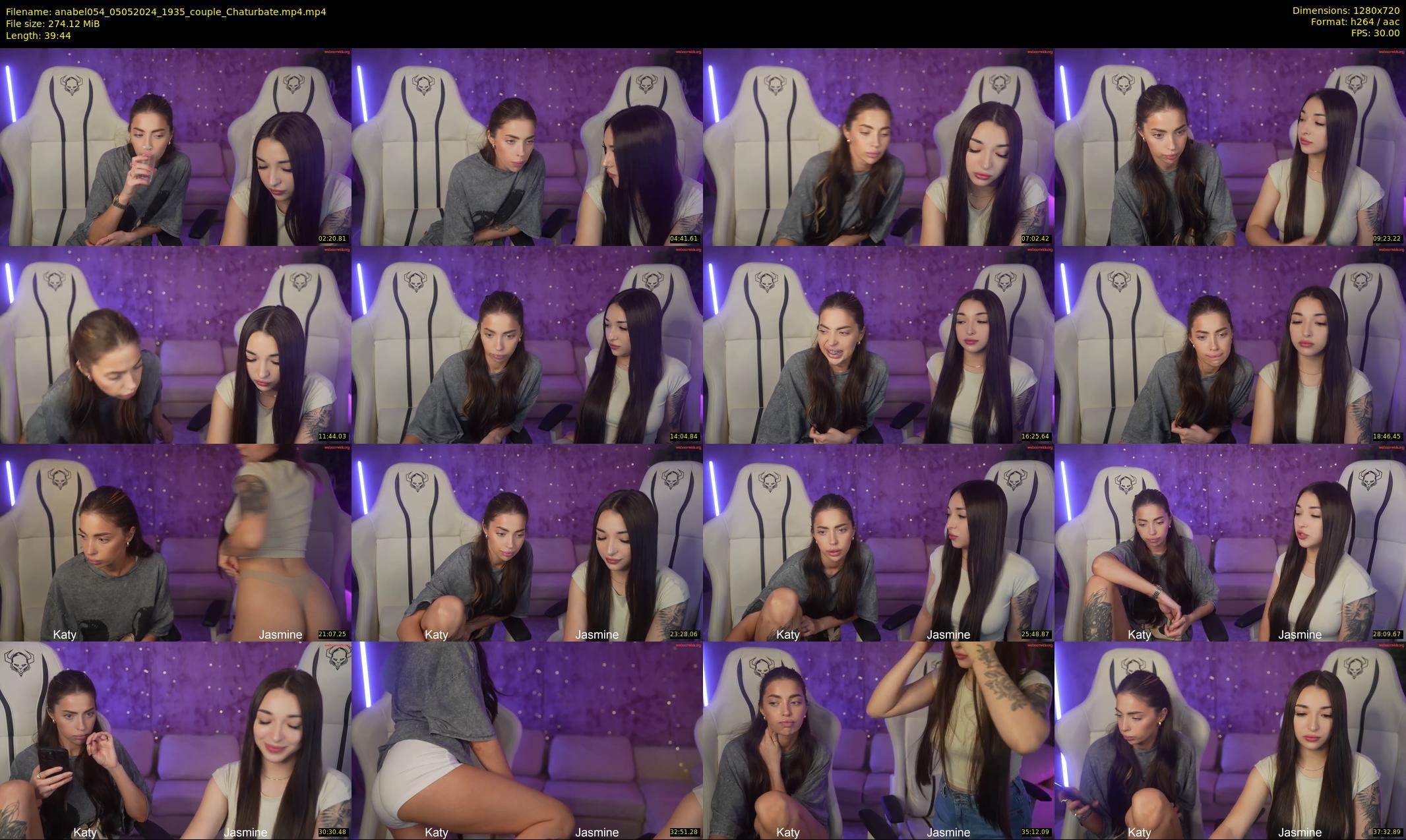 anabel054 — 40 minute Chaturbate female cam show recording, 720p, May 5, 2024